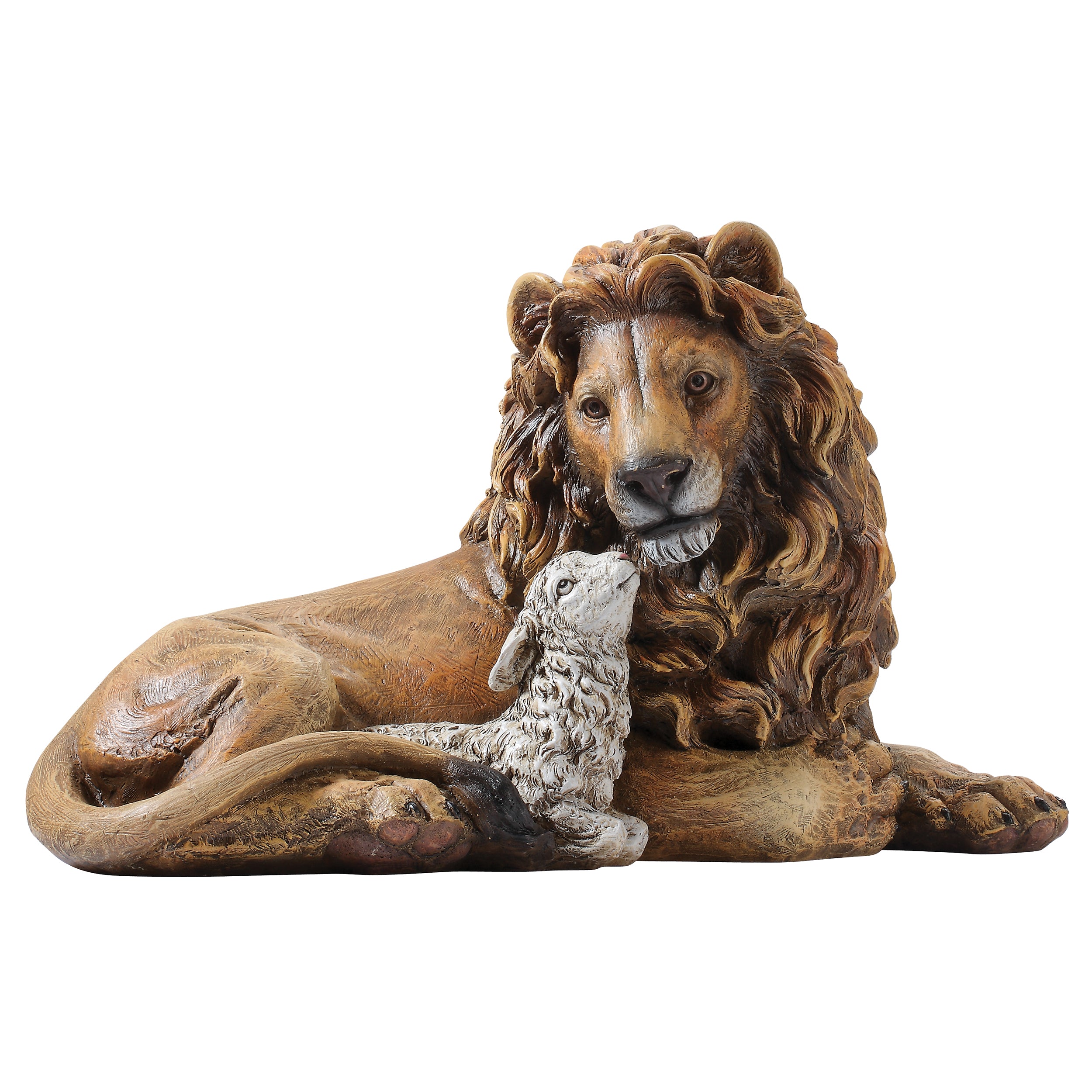 Joseph's Studio Lion & Lamb Figure - Renaissance Collection