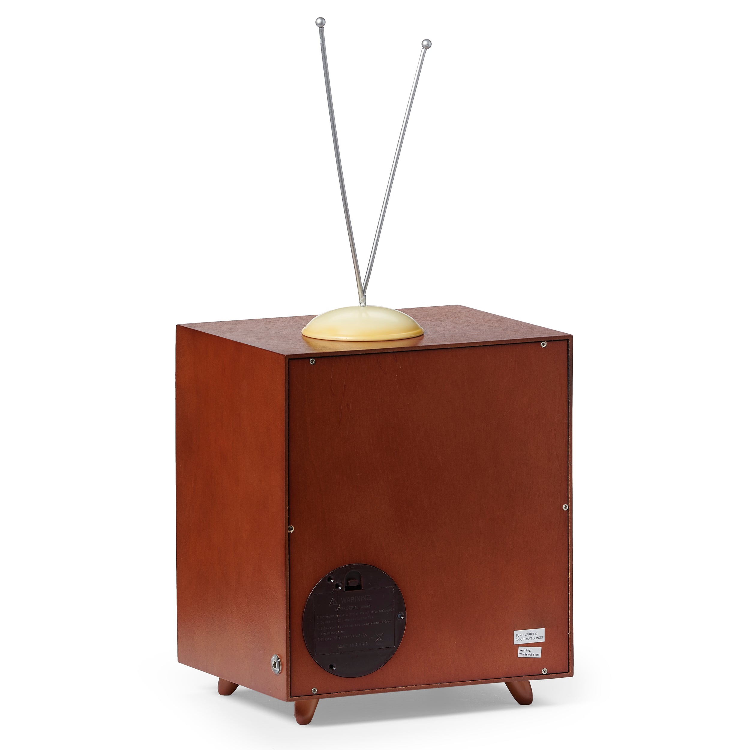 Amuesements  Lighted Musical TV Village with Underground Rotating Train & Skaters