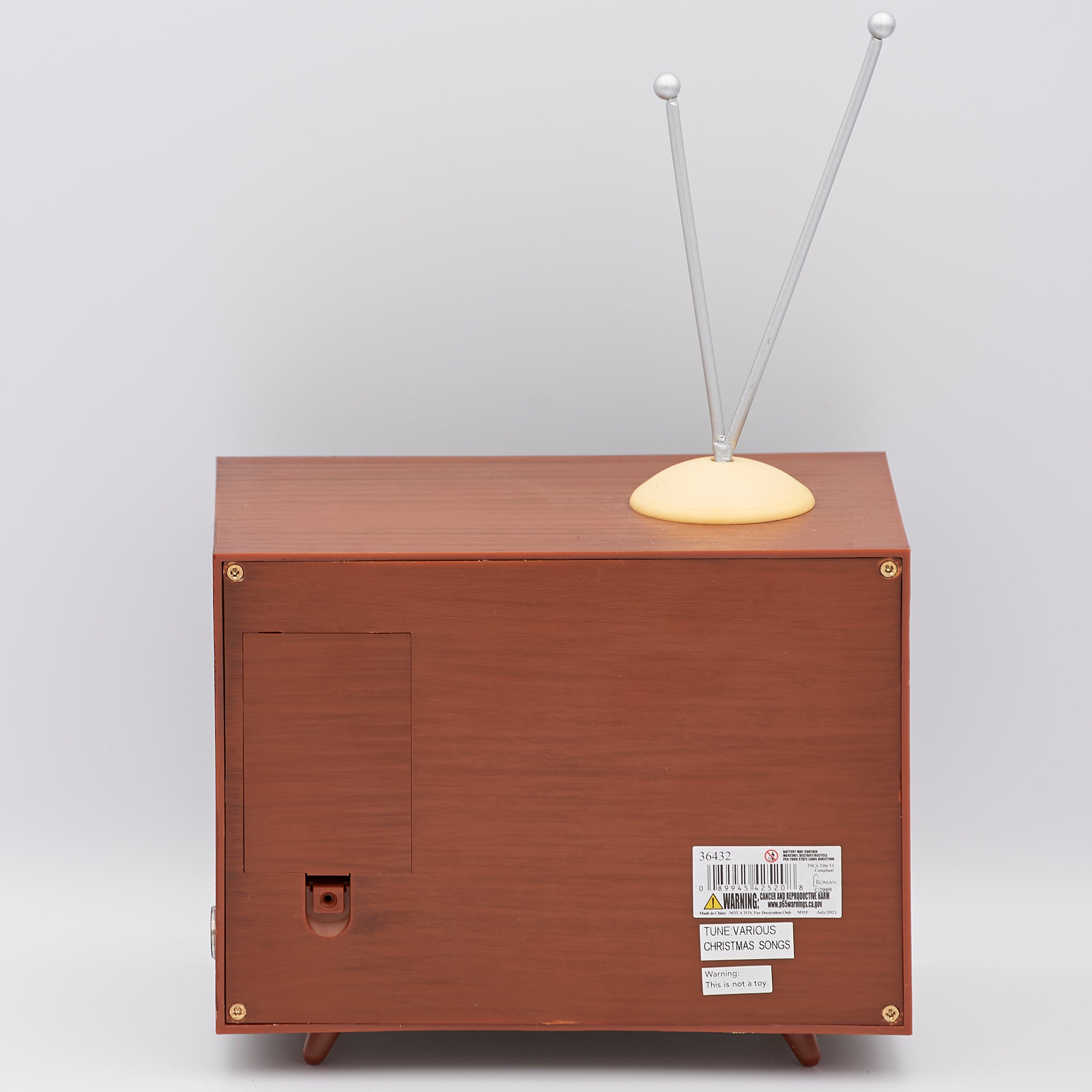 Amusements Lighted Musical Retro TV with Rotating Sleds