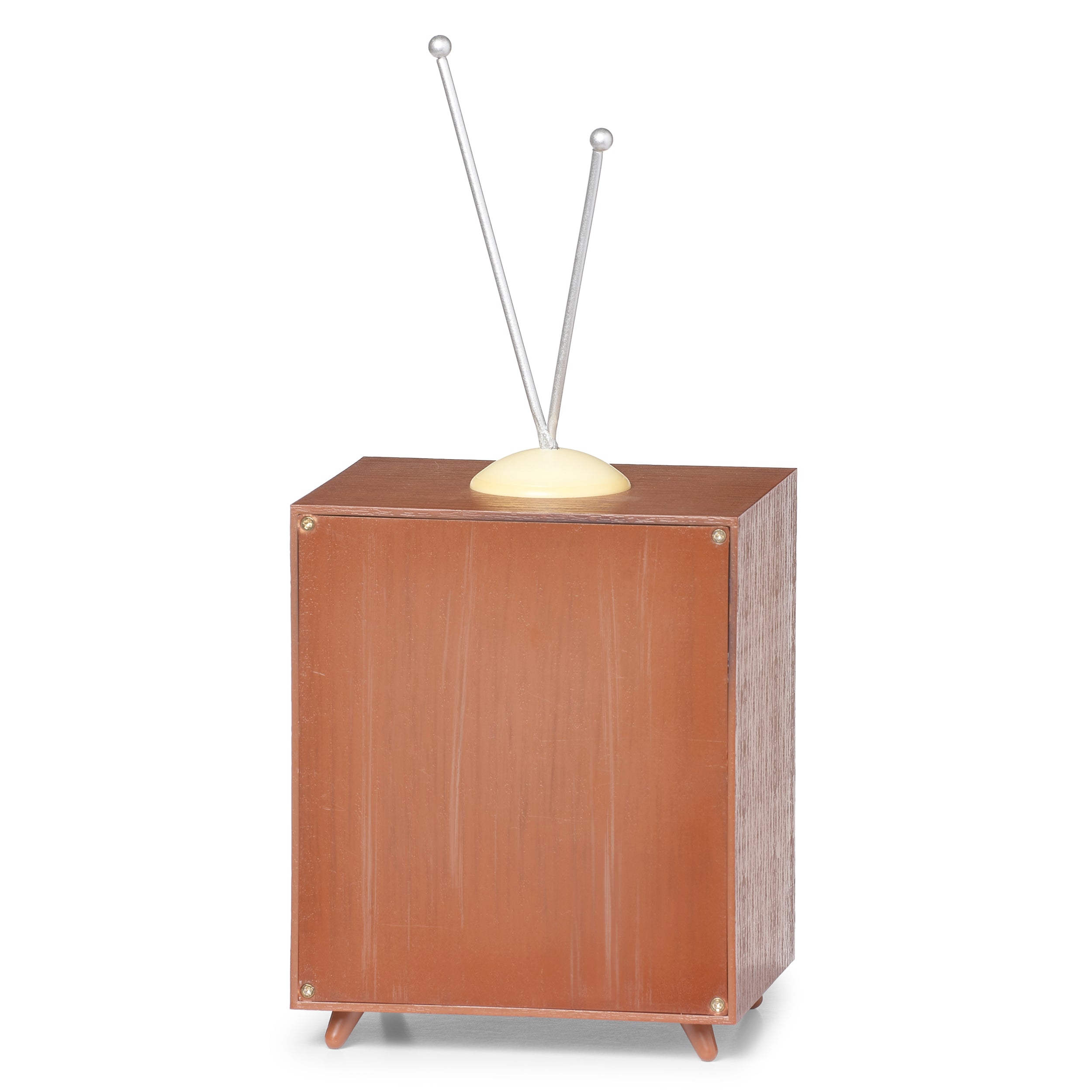 Amusements Lighted Musical TV with Rotating Train in Tunnel