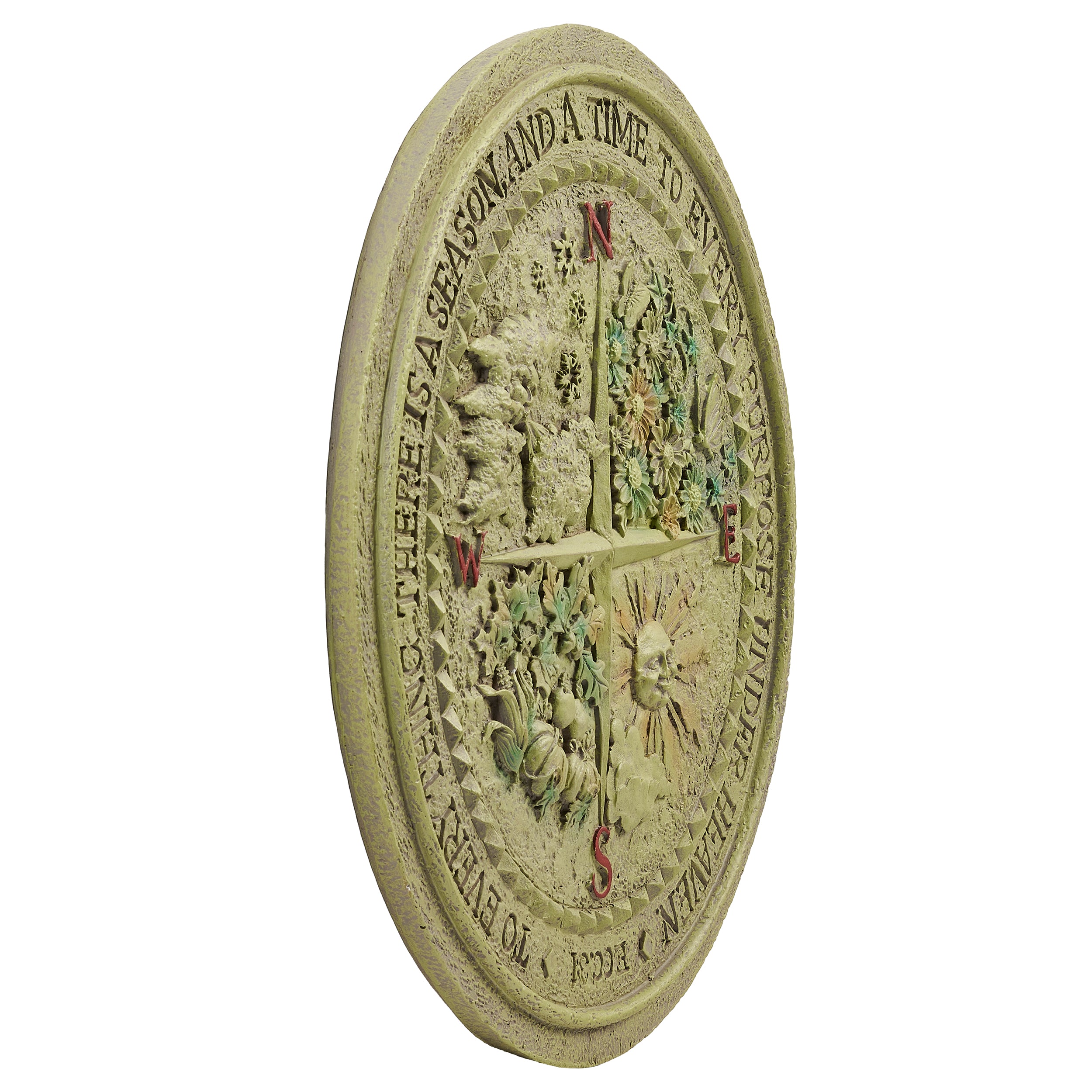 Seasonal Compass Garden Stone – Ecclesiastes 3:1
