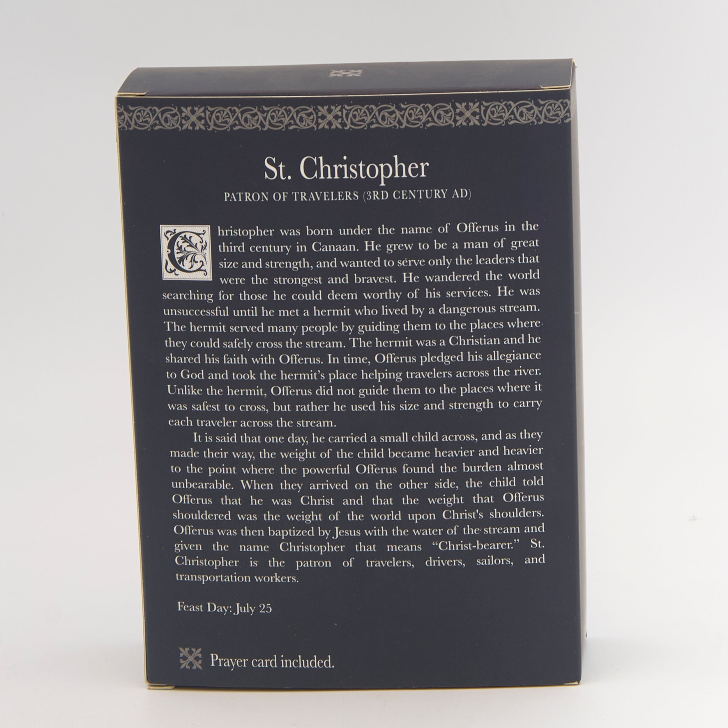 St. Christopher Figure – Patrons & Protectors