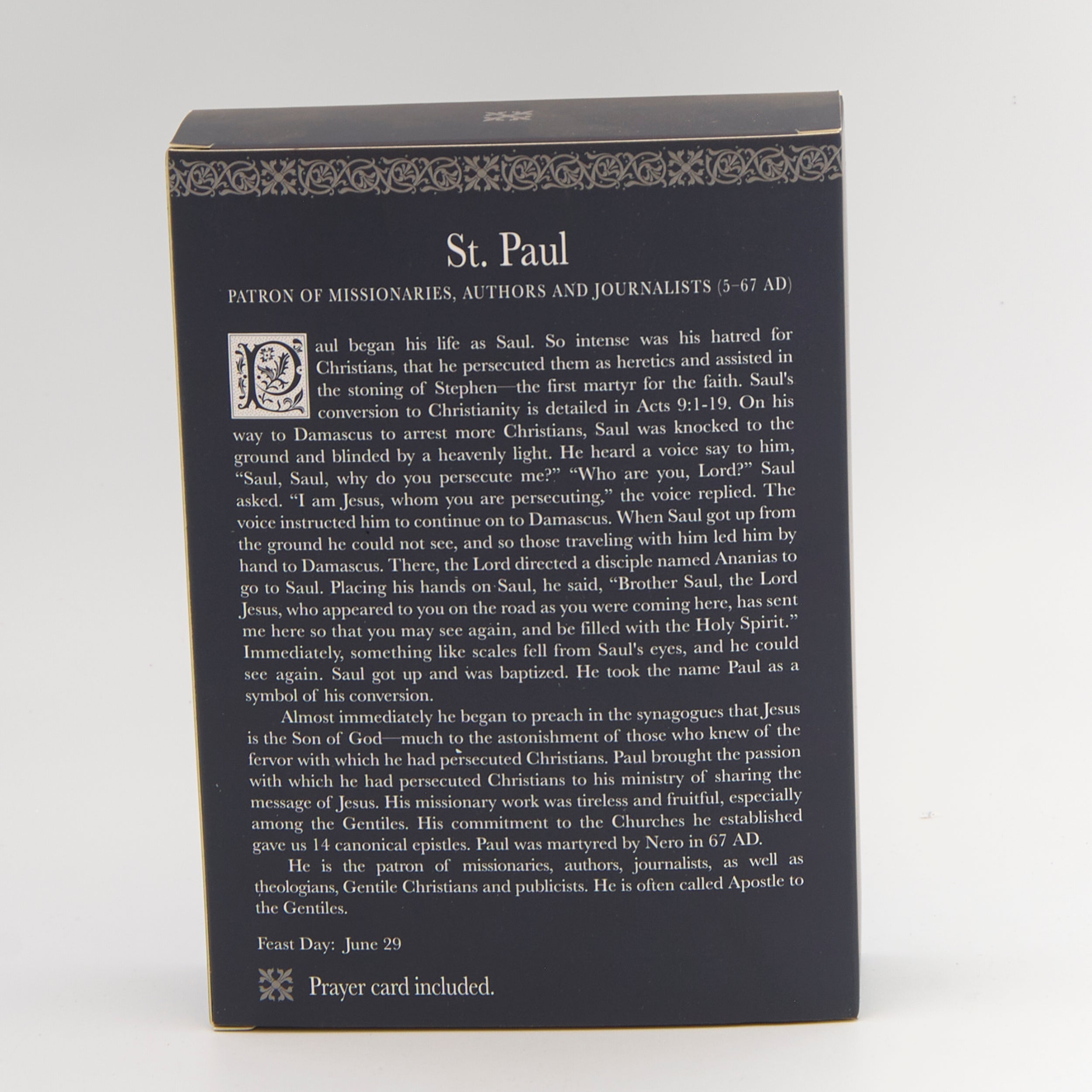 St. Paul Figure – Patrons & Protectors