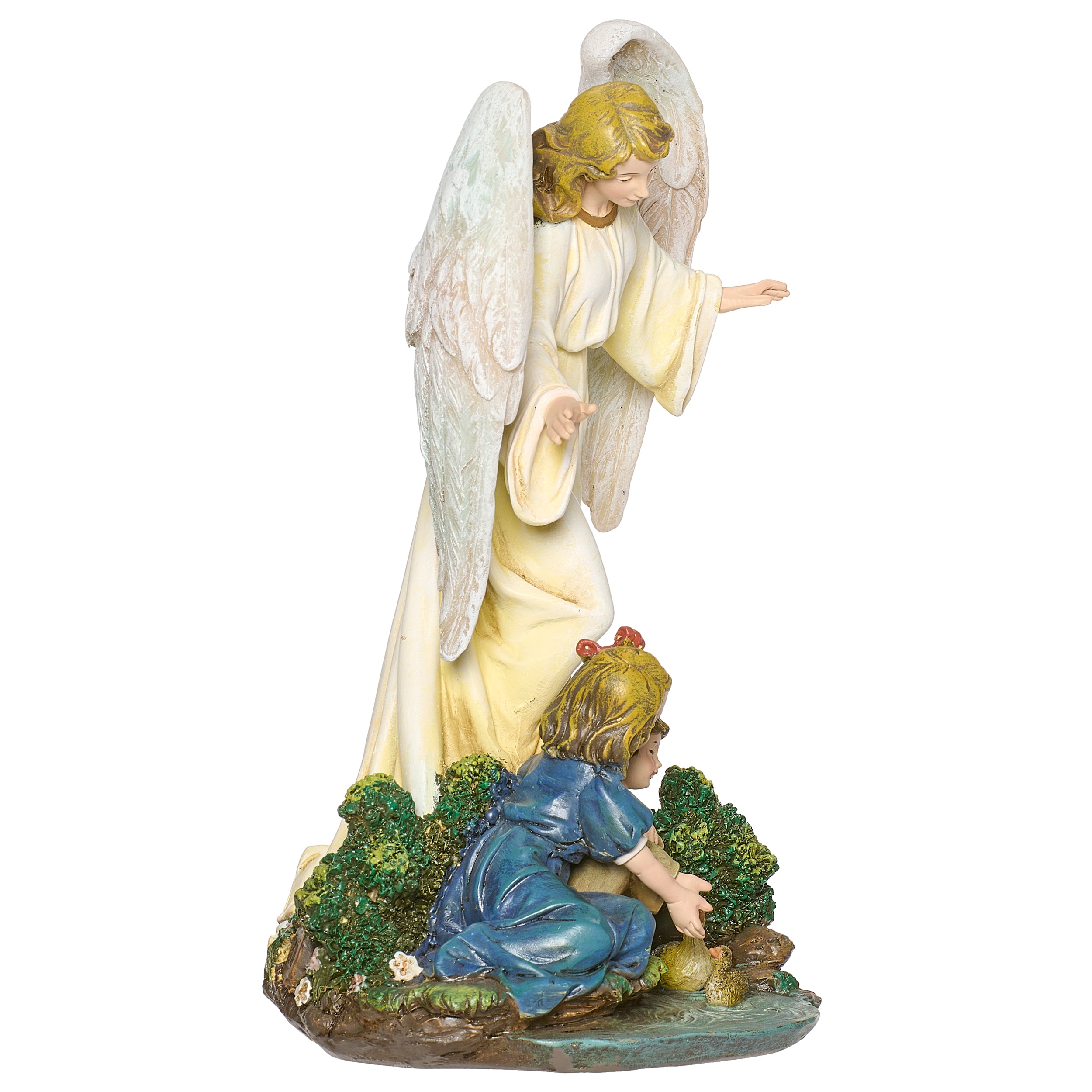 Joseph's Studio Guardian Angel with Child Figure - Renaissance Collection