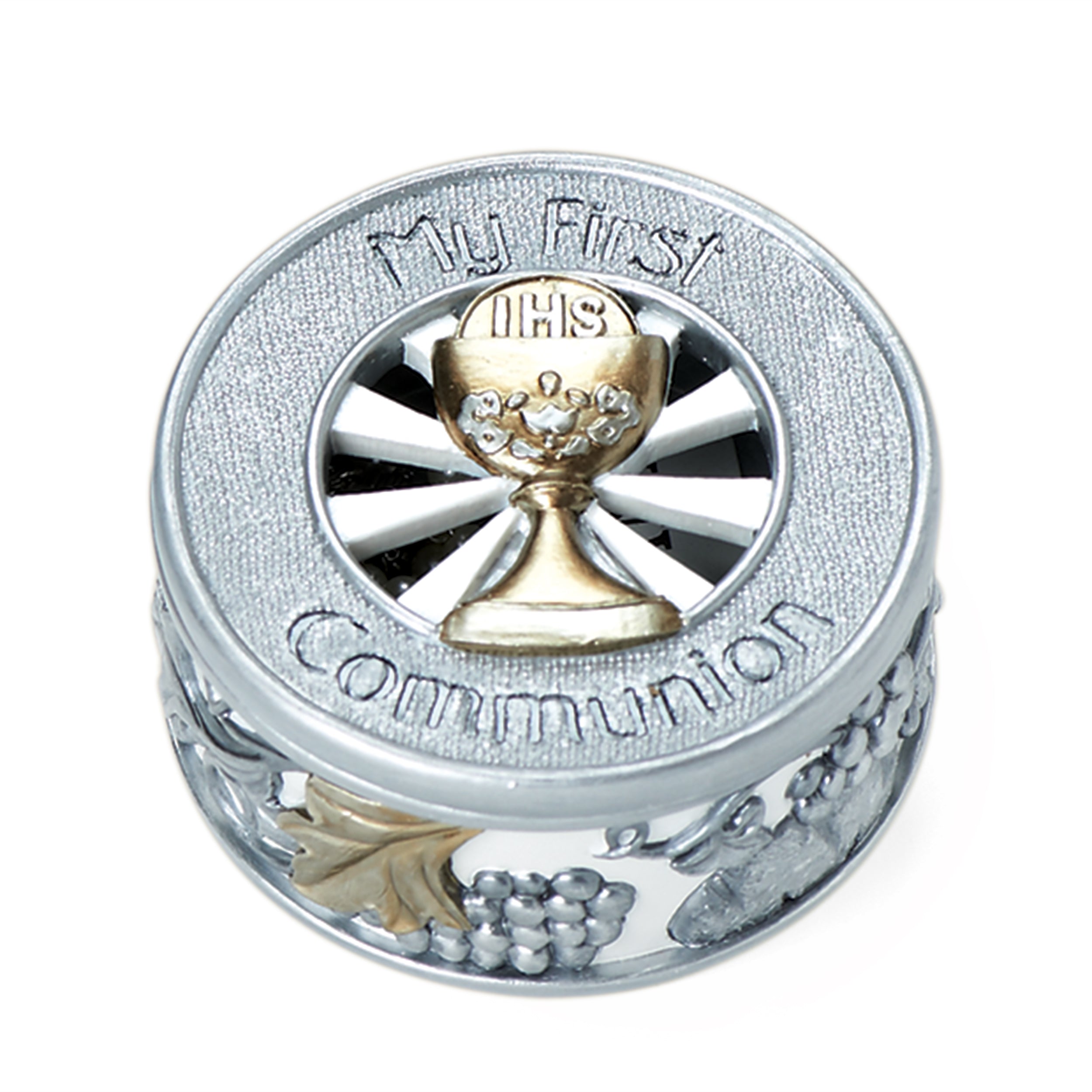 Joseph's Studio Silver & Gold First Communion Keepsake Box