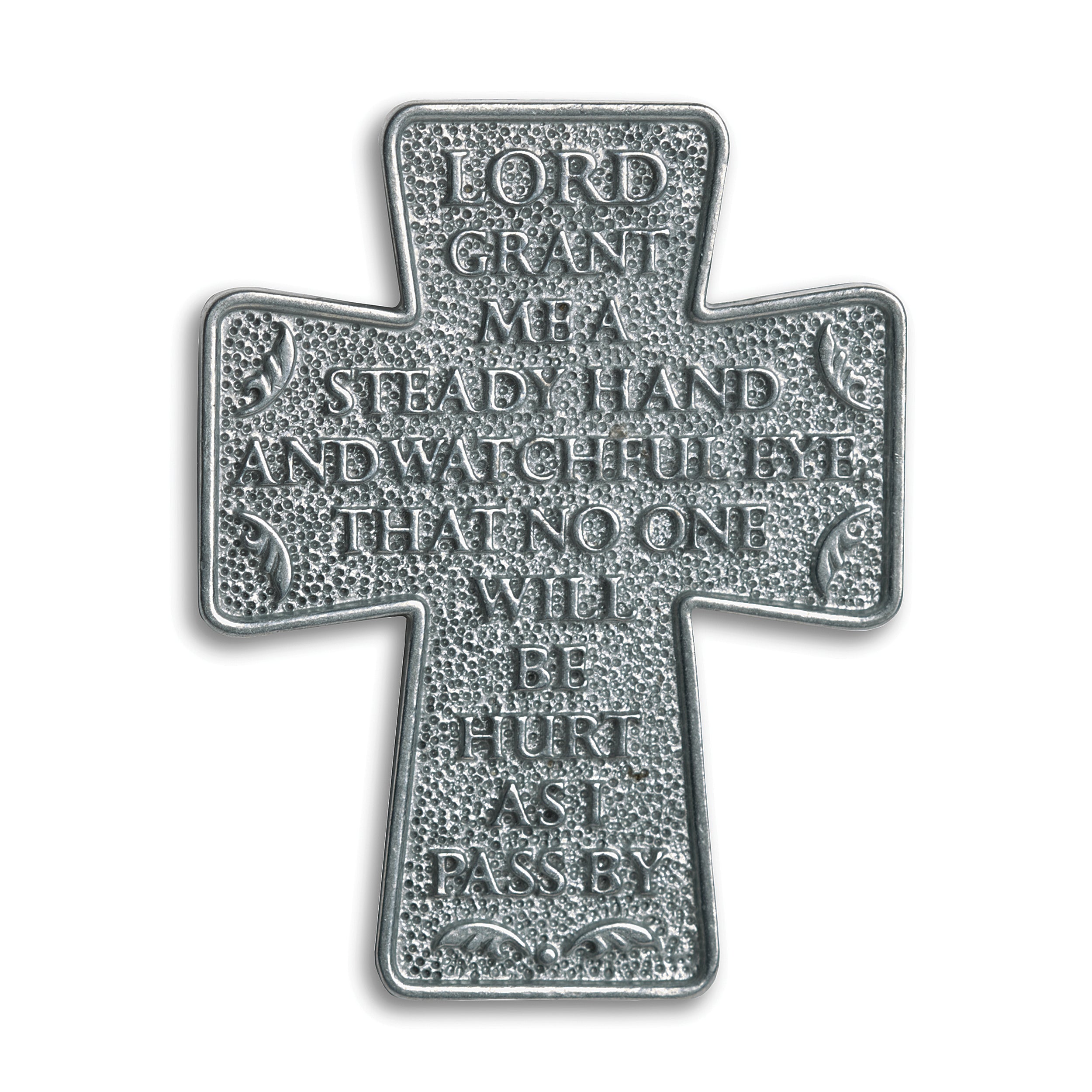 Lord Grant Me a Steady Hand Cross Visor Clip