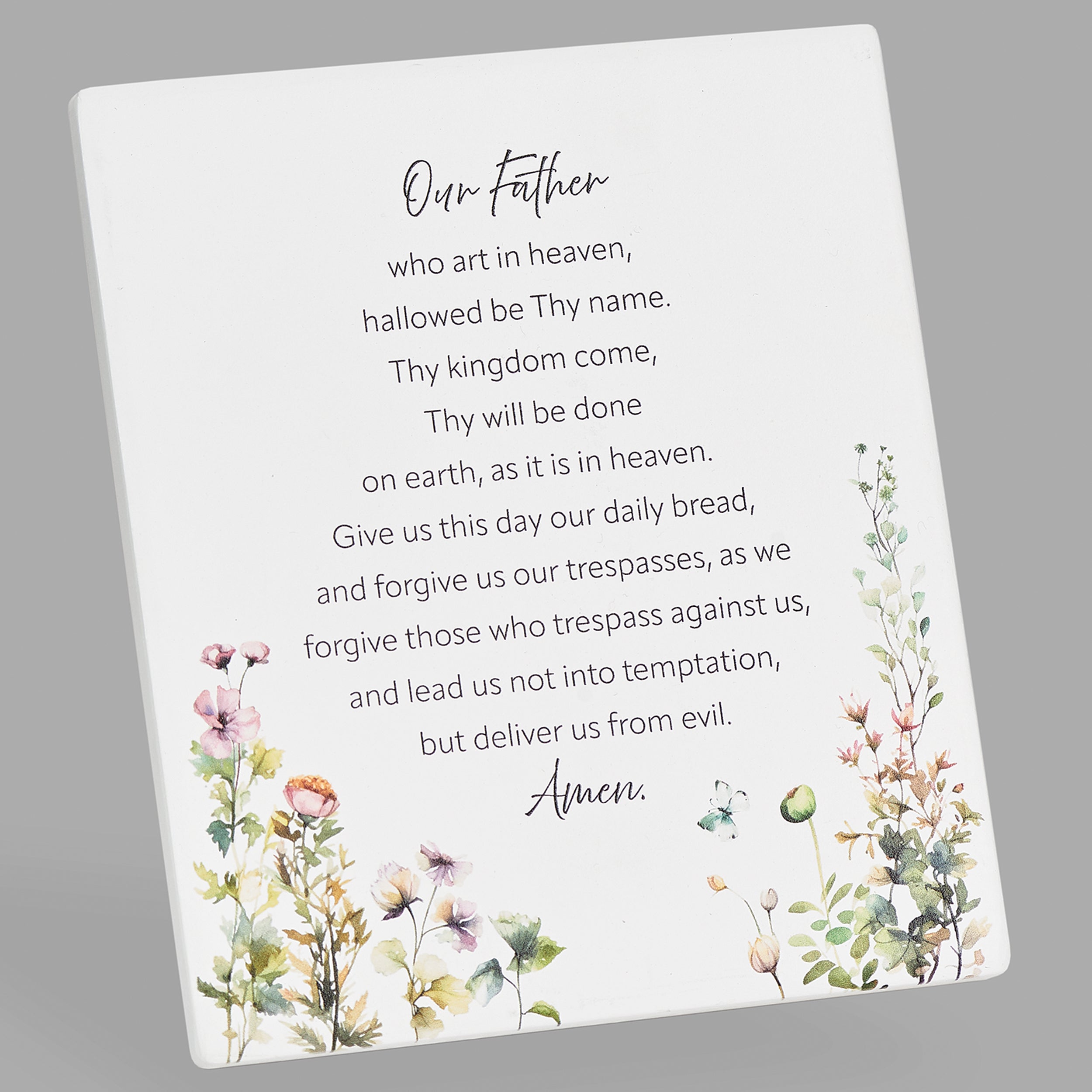 Lord's Prayer Wall Plaque