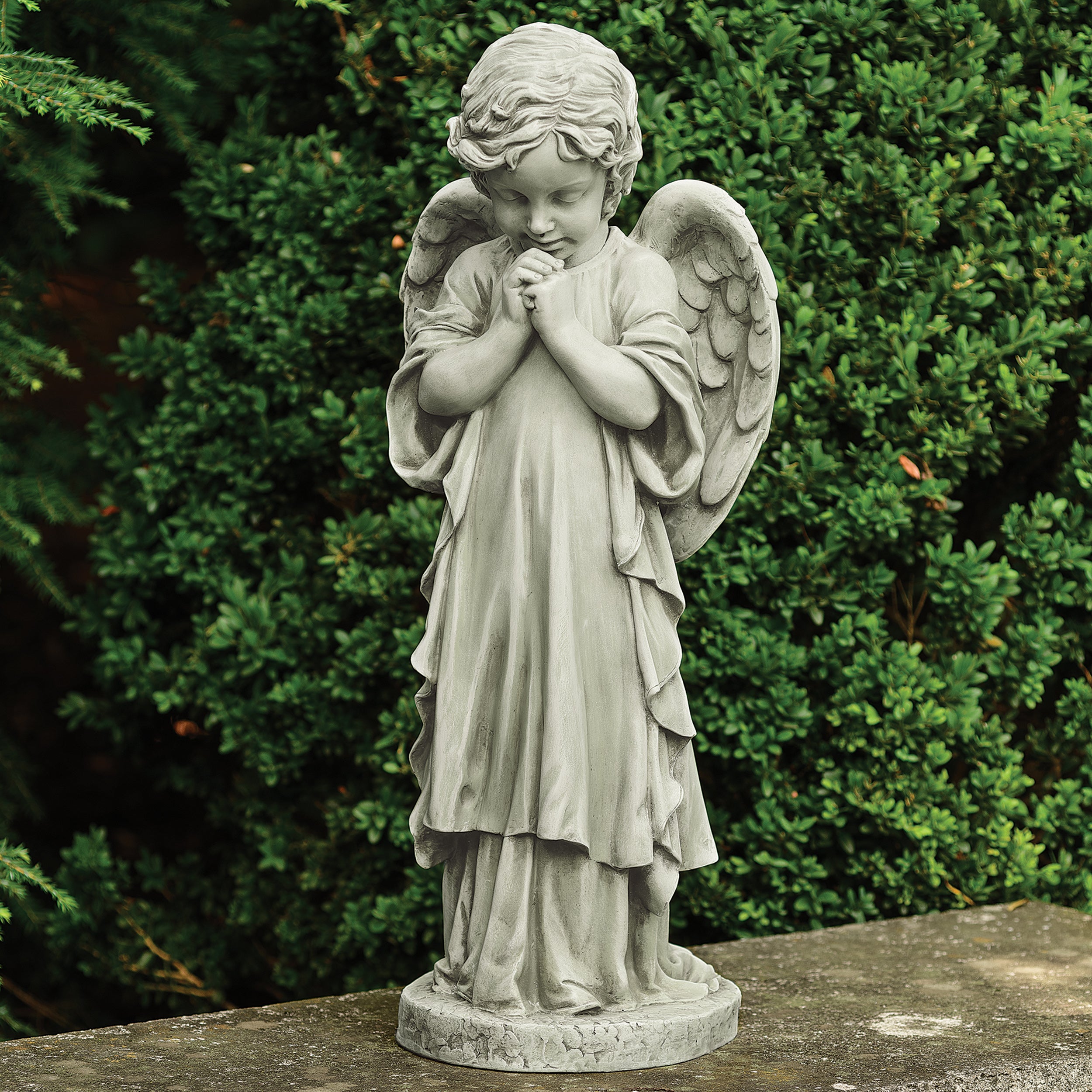 Joseph's Studio Praying Angel Garden Statue