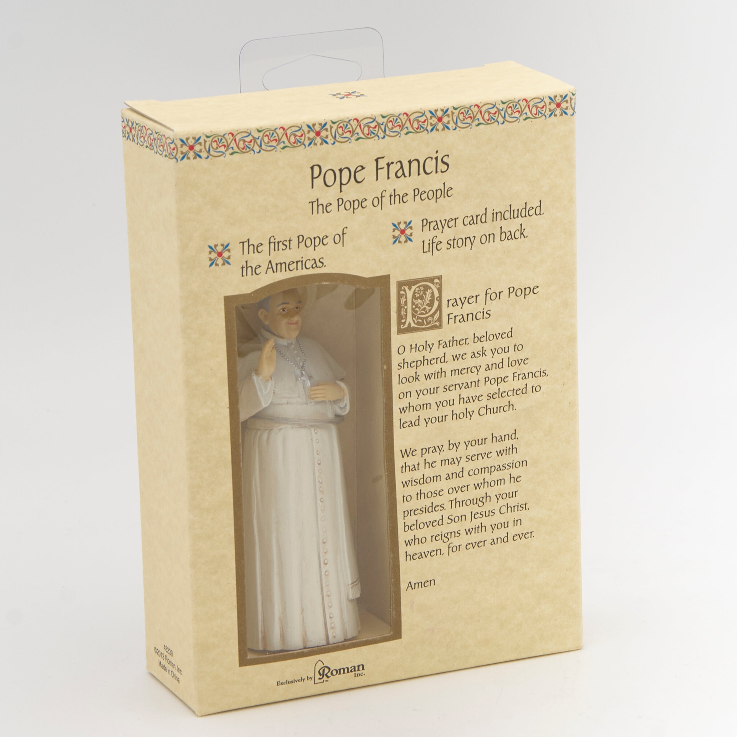 Pope Francis Figure – Patrons & Protectors