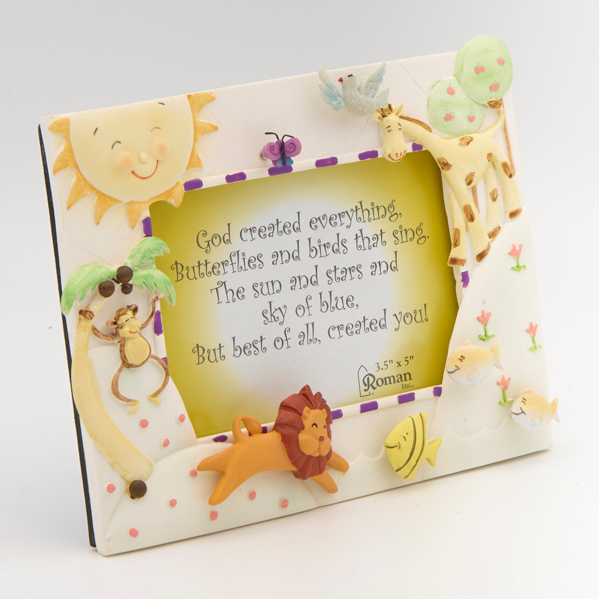 God Created Everything Frame