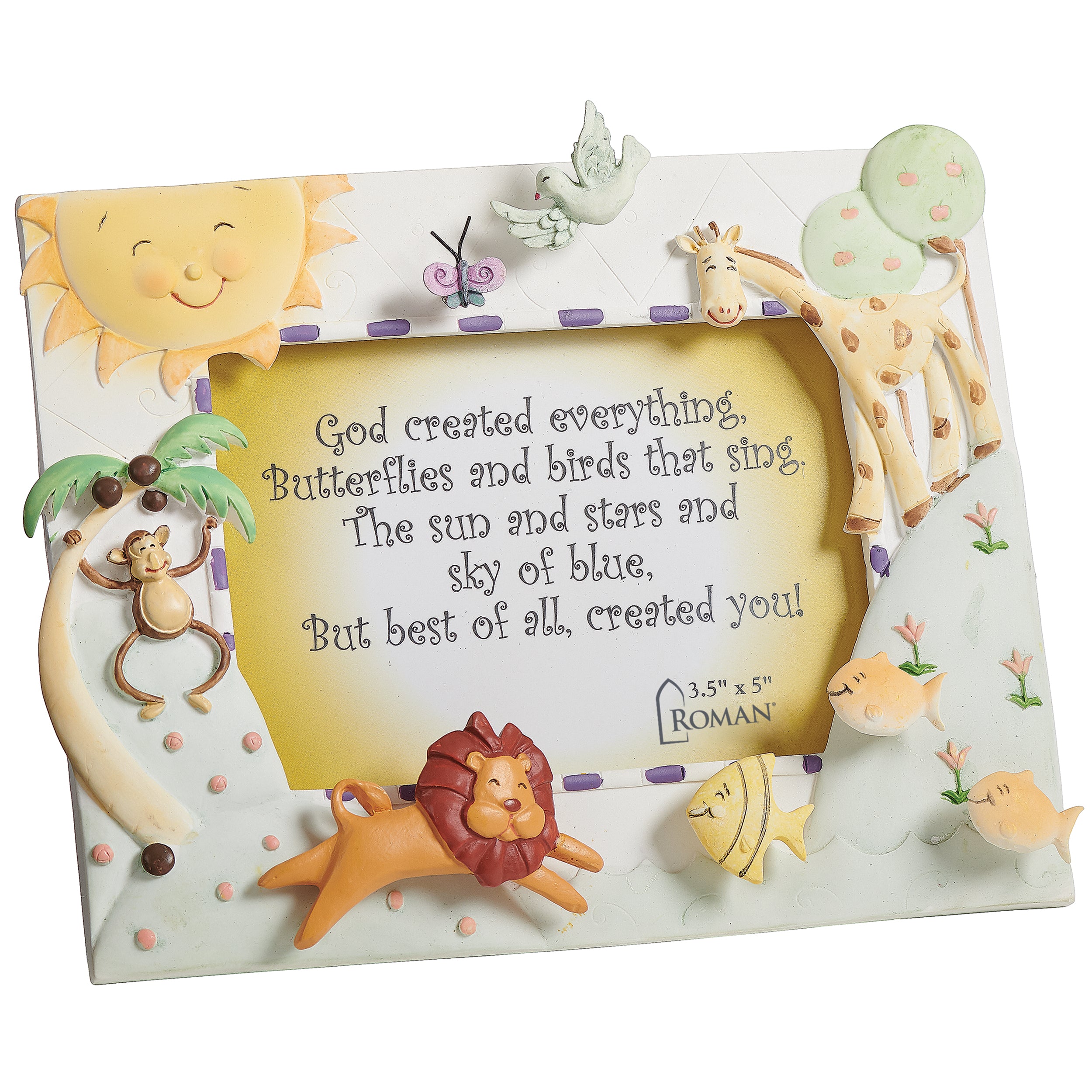 God Created Everything Frame