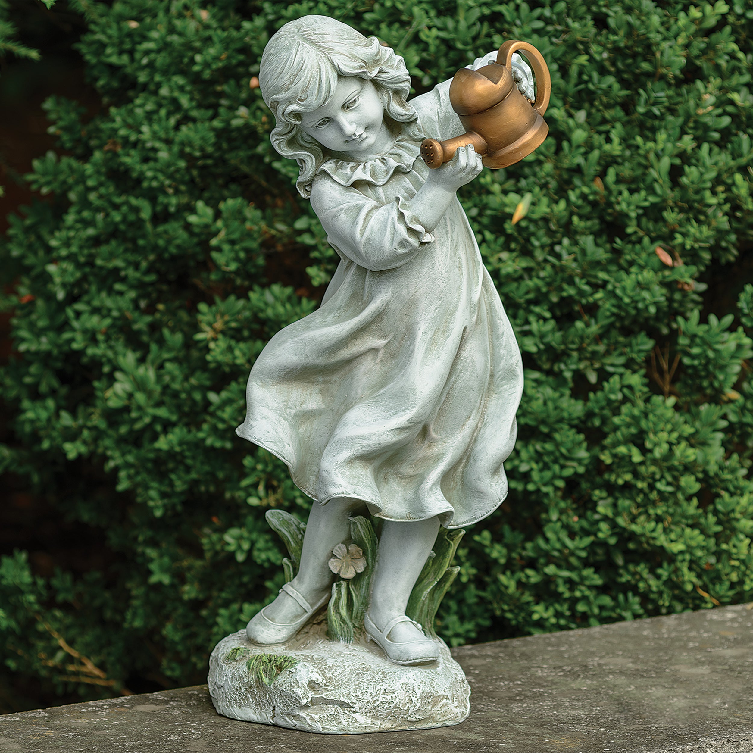 Joseph's Studio Girl with Watering Can Garden Statue