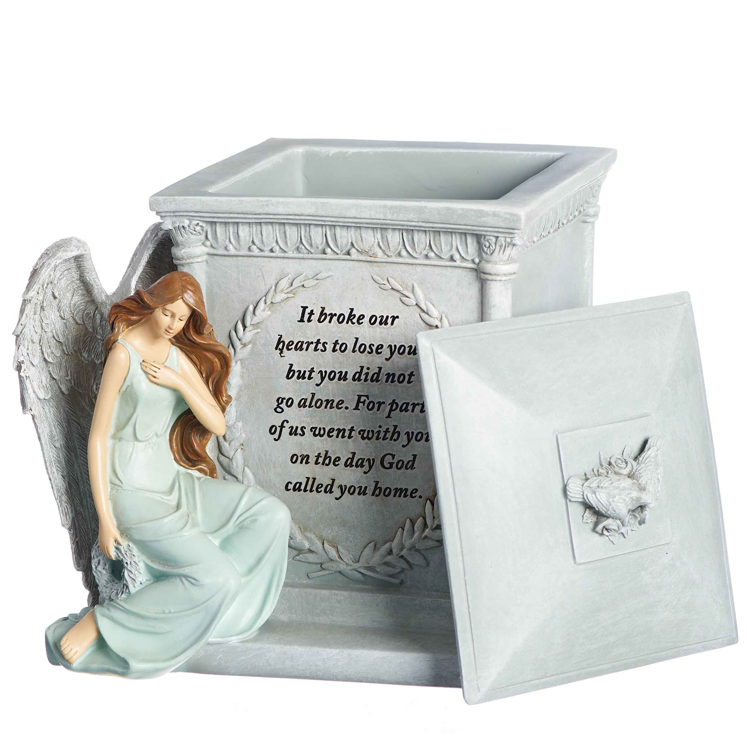 "God Called You Home" Angel Memorial Keepsake Box