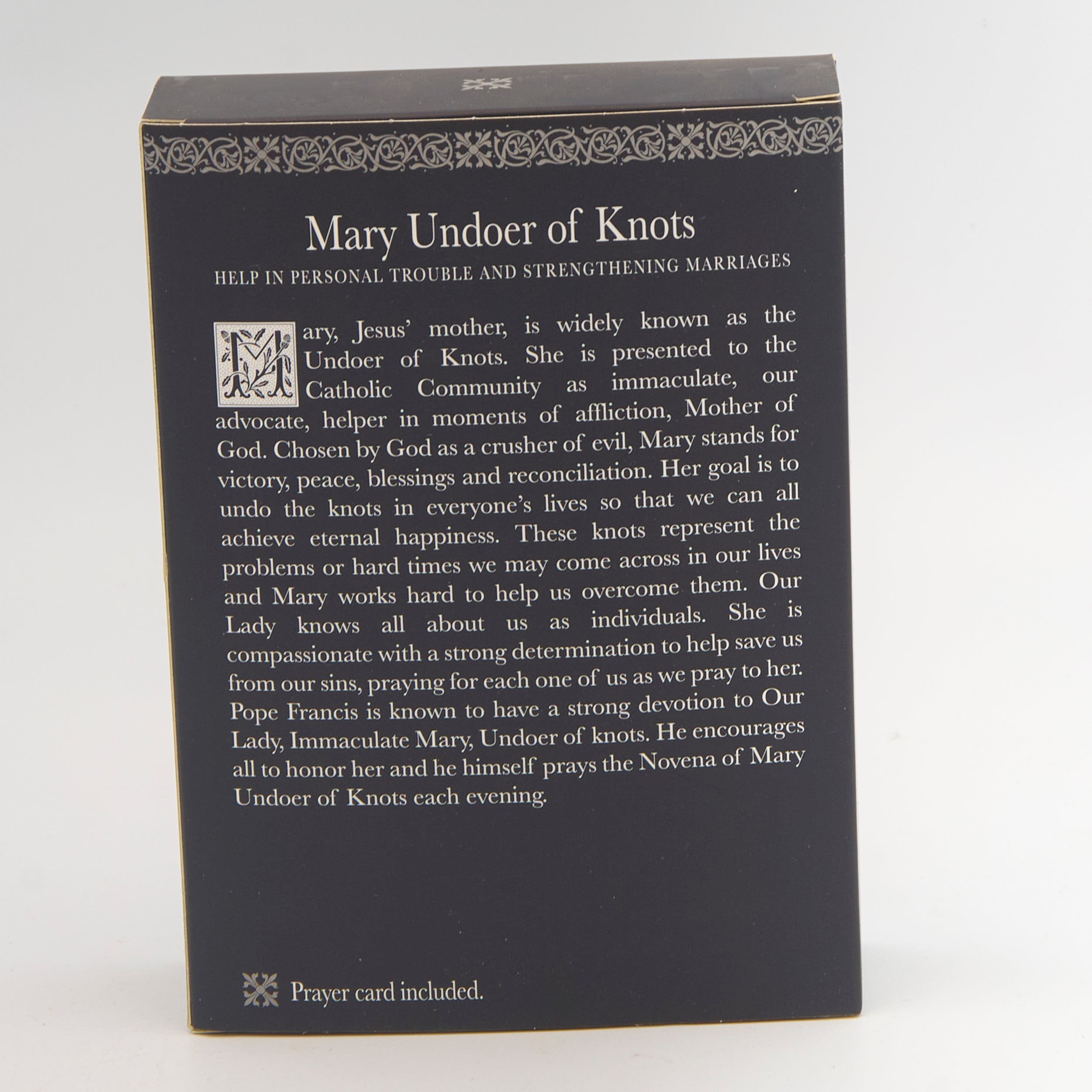 Mary Undoer of Knots Figure – Patrons & Protectors