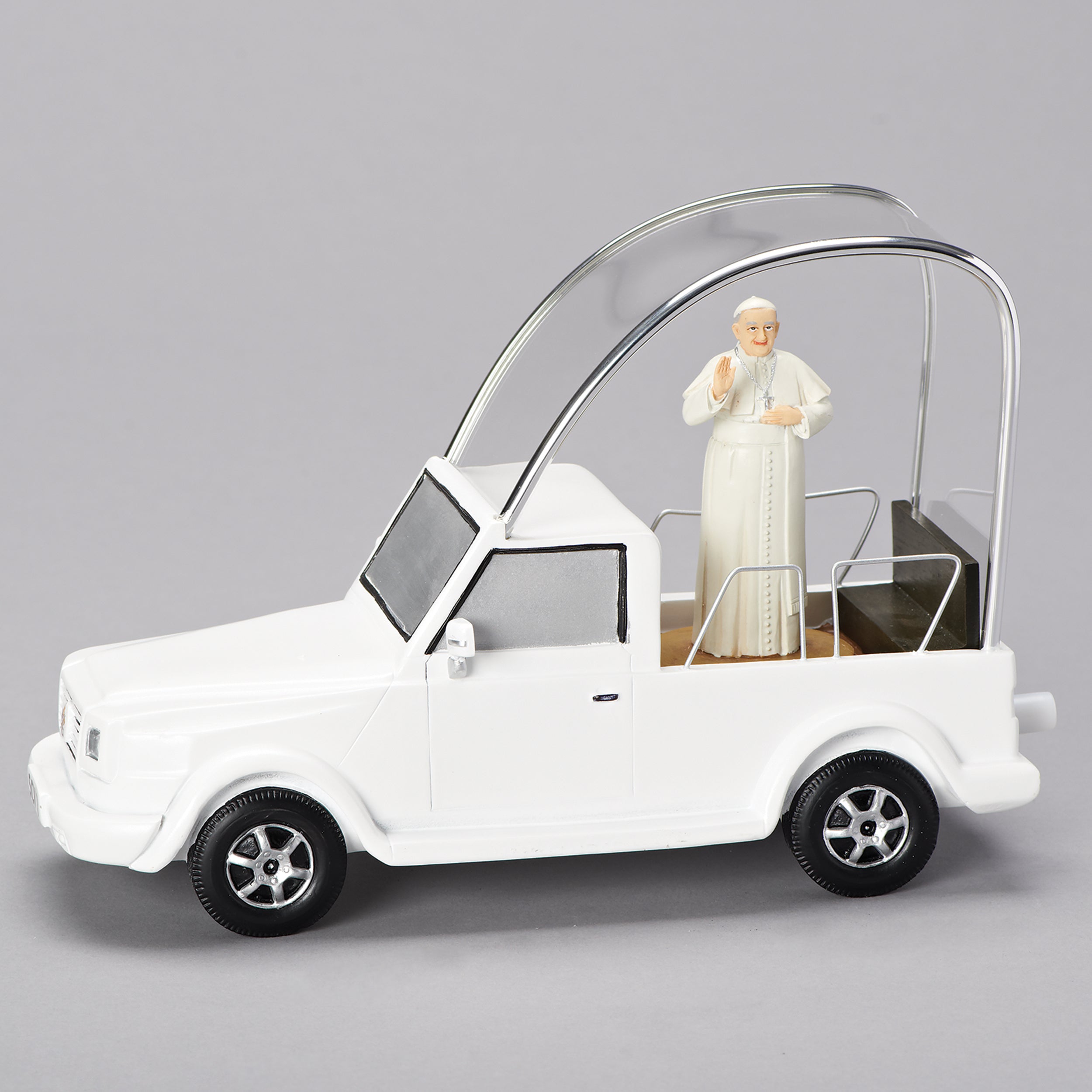 Musical Pope Mobile with Motion - "Hallelujah" Tune