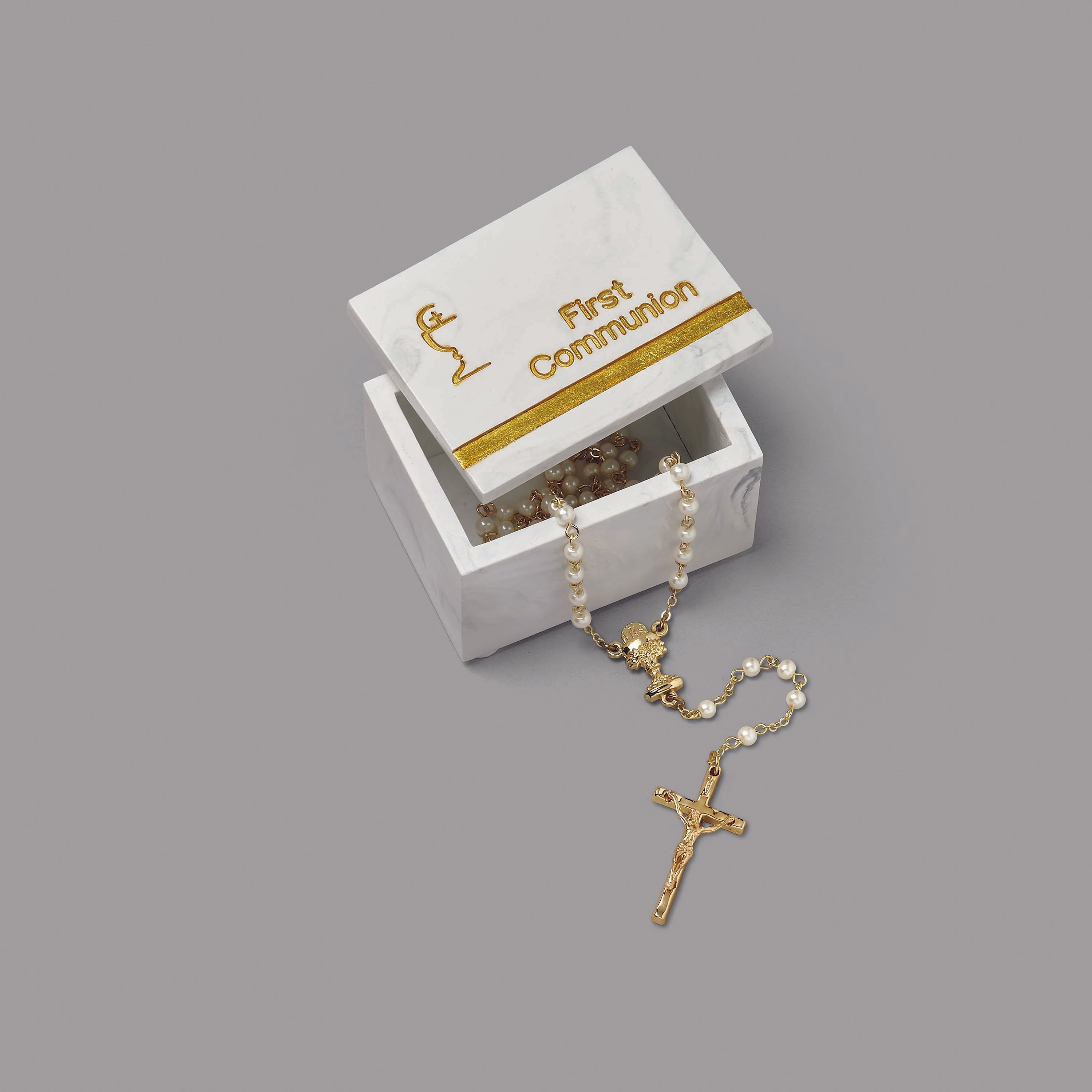 Marble First Communion Keepsake