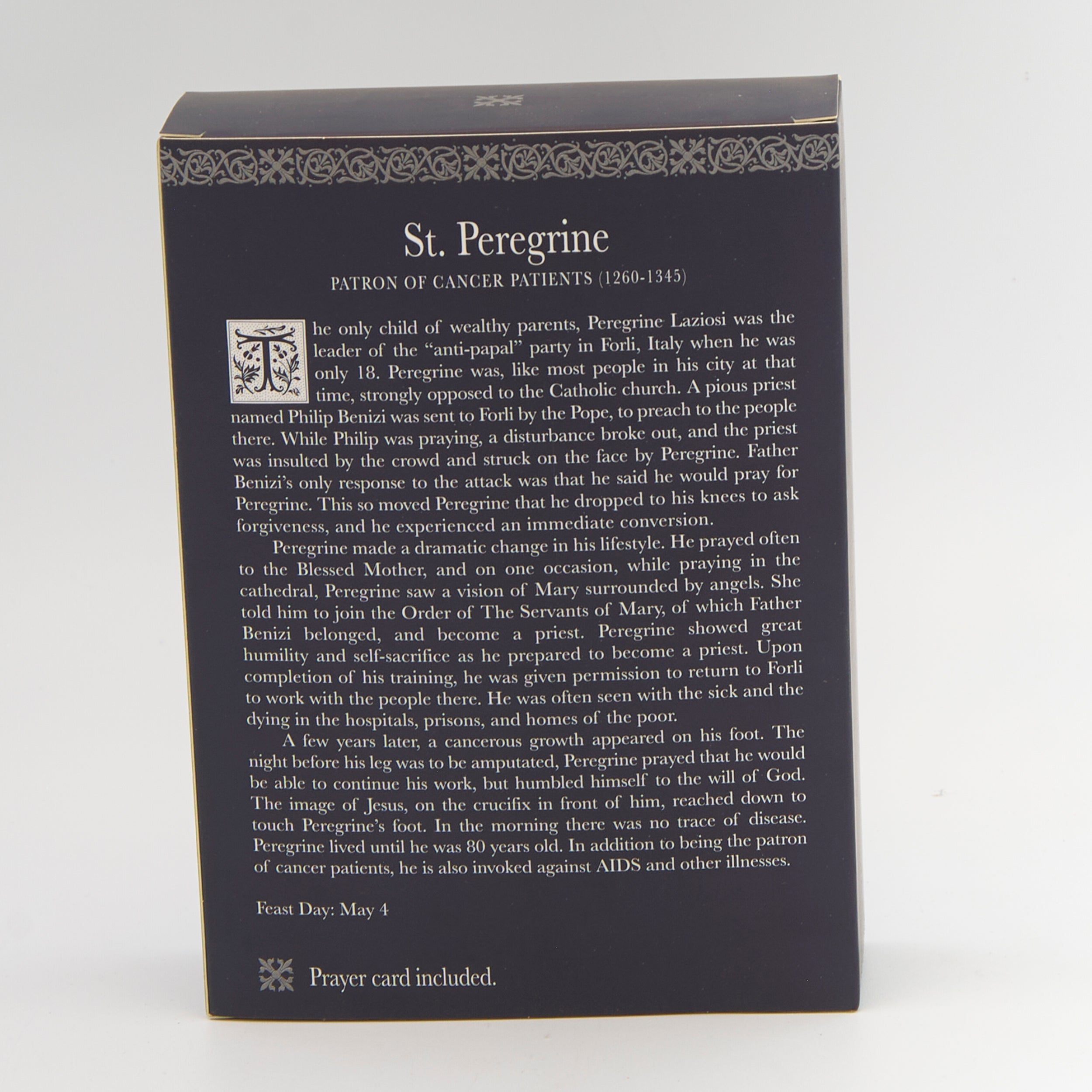 St. Peregrine Figure – Patrons & Protectors