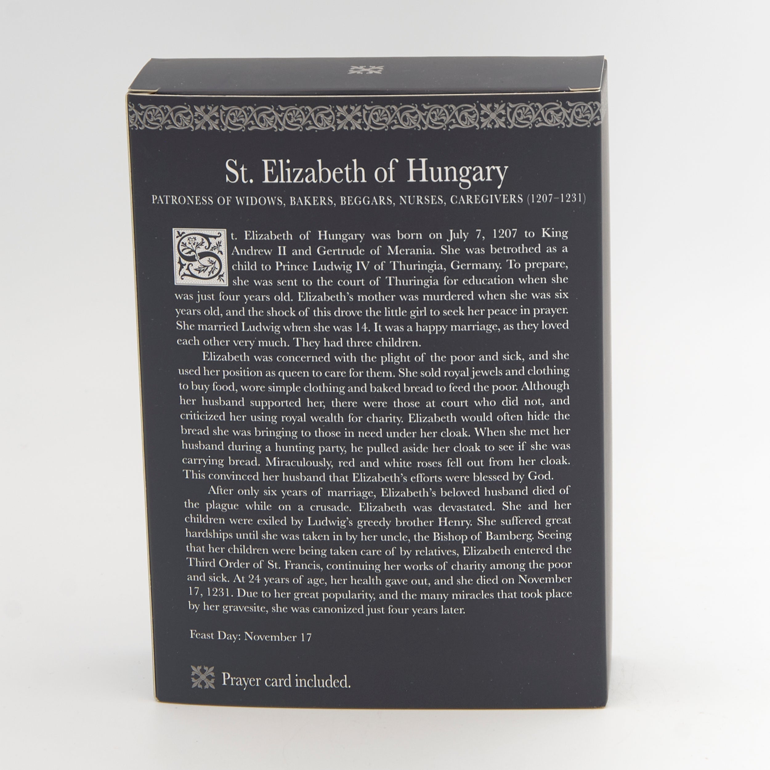 St. Elizabeth of Hungary Figure – Patrons & Protectors