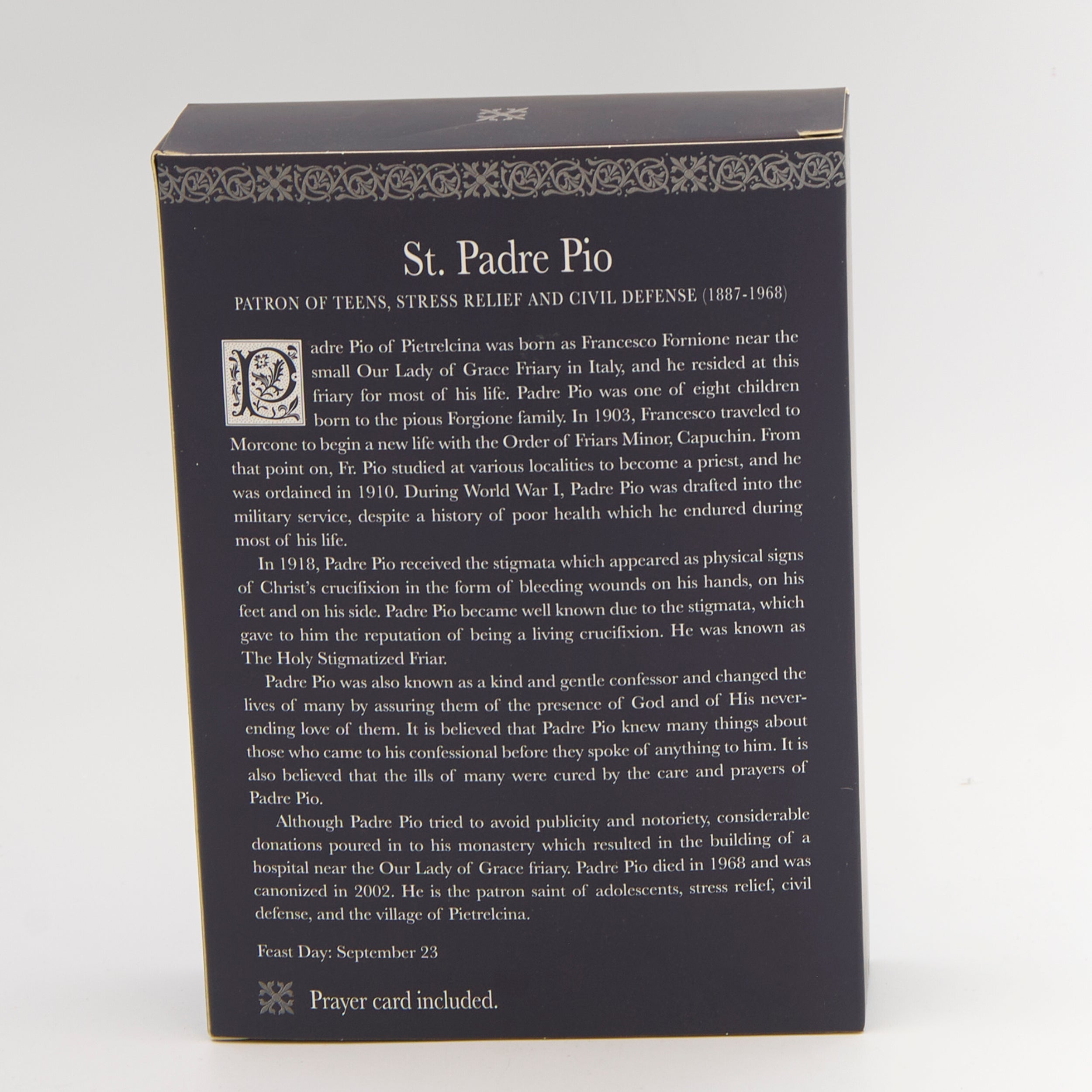 St. Padre Pio Figure – Patrons & Protectors