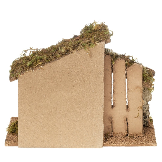 Fontanini 5" Scale Slanted Birch Italian Stable