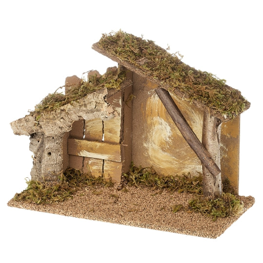 Fontanini 5" Scale Slanted Birch Italian Stable