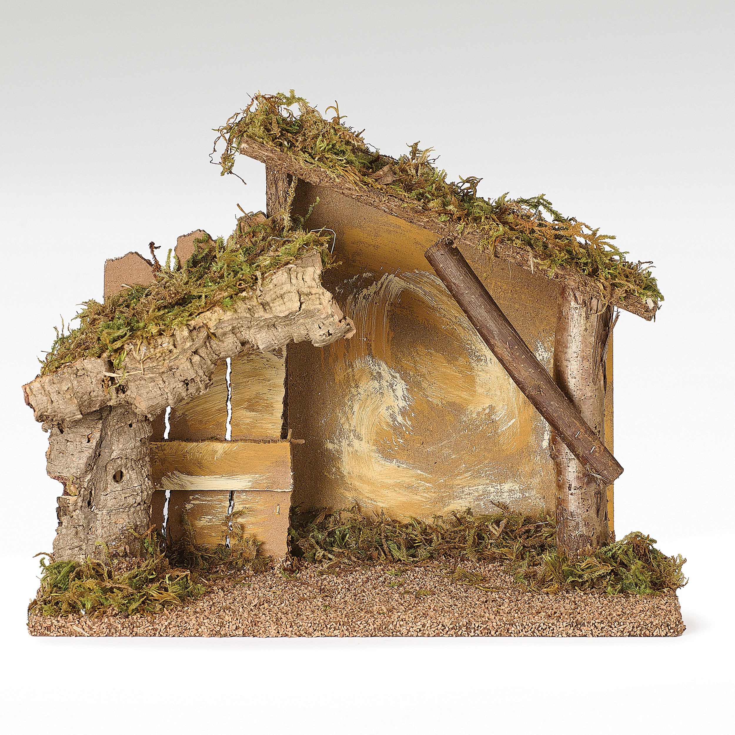 Fontanini 5" Scale Slanted Birch Italian Stable