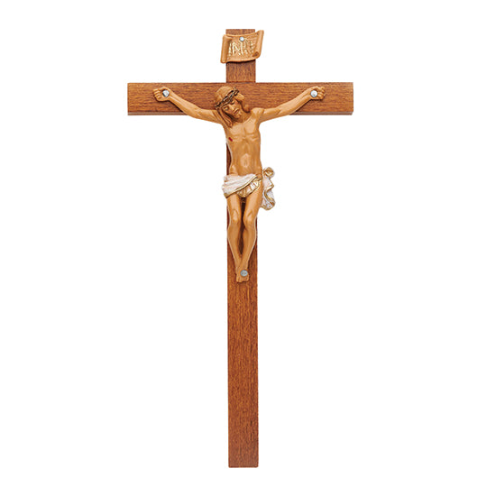 Fontanini Traditional Woodtone Crucifix