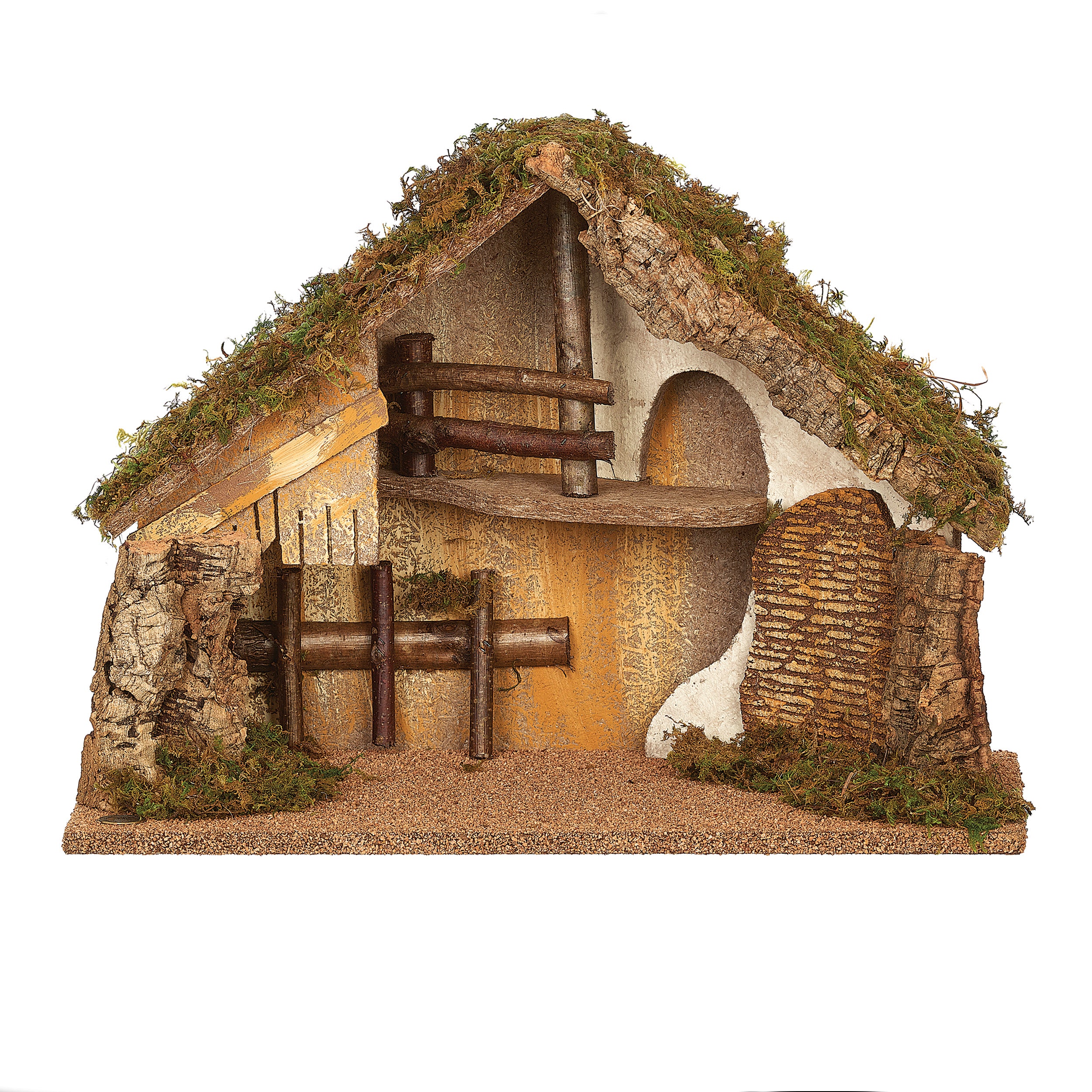 Fontanini Lofted Italian Stable - 7.5" Scale