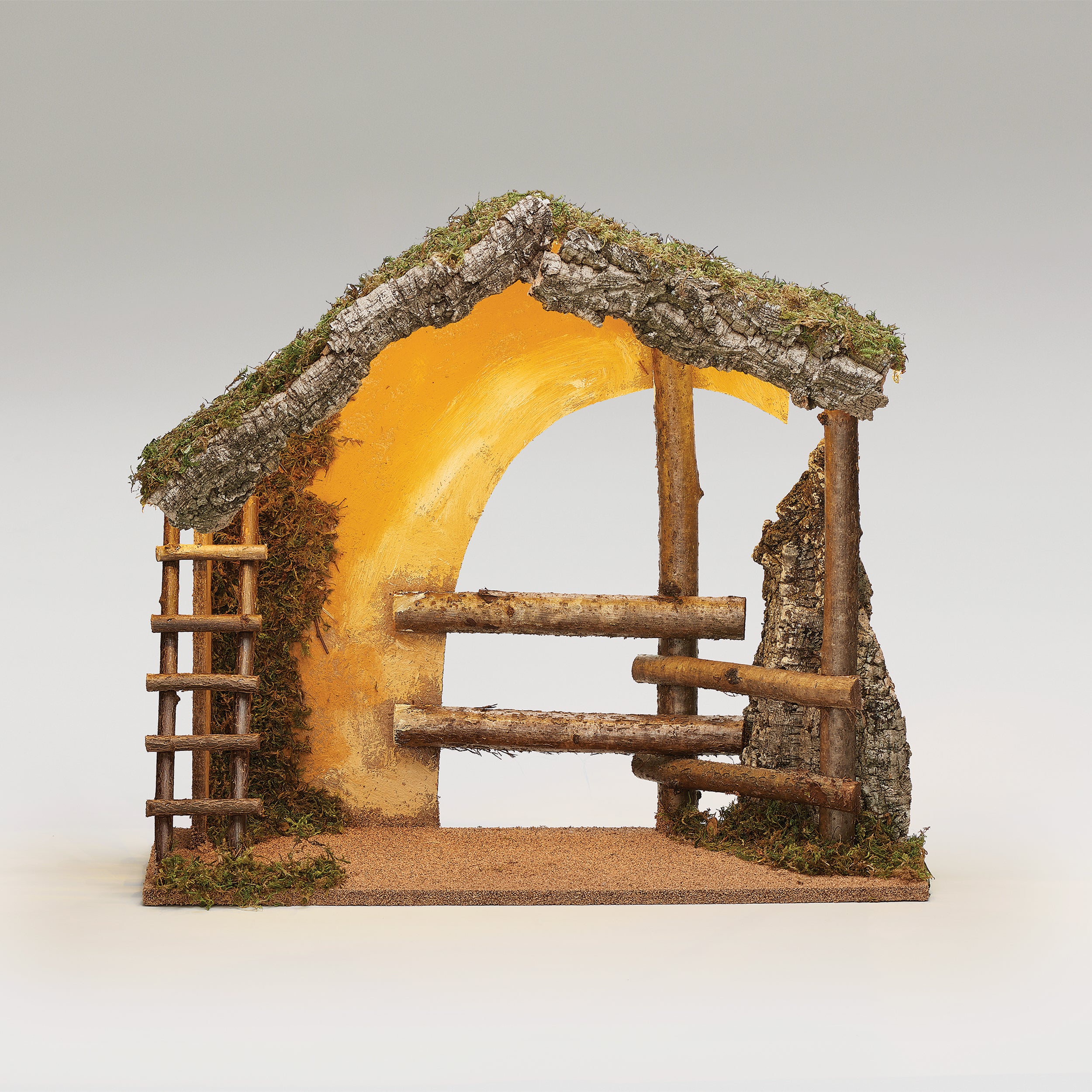 Fontanini Traditional Italian Nativity Stable - 12" Scale