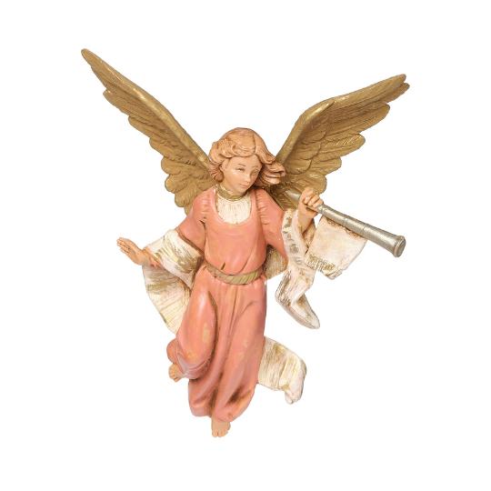Fontanini Trumpeting Angels Set - 5" Scale