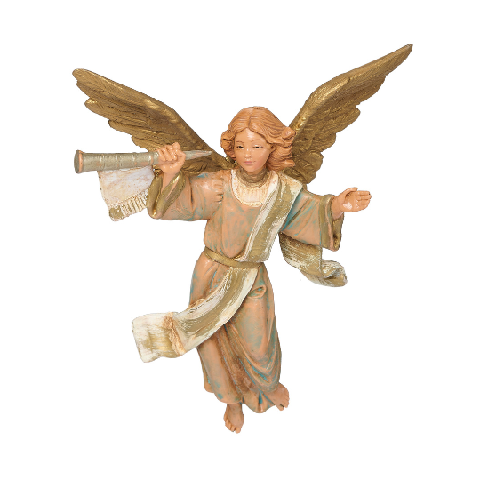 Fontanini Trumpeting Angels Set - 5" Scale