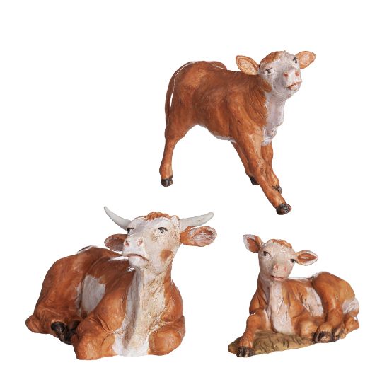 Fontanini Ox Family Set - 5" Scale