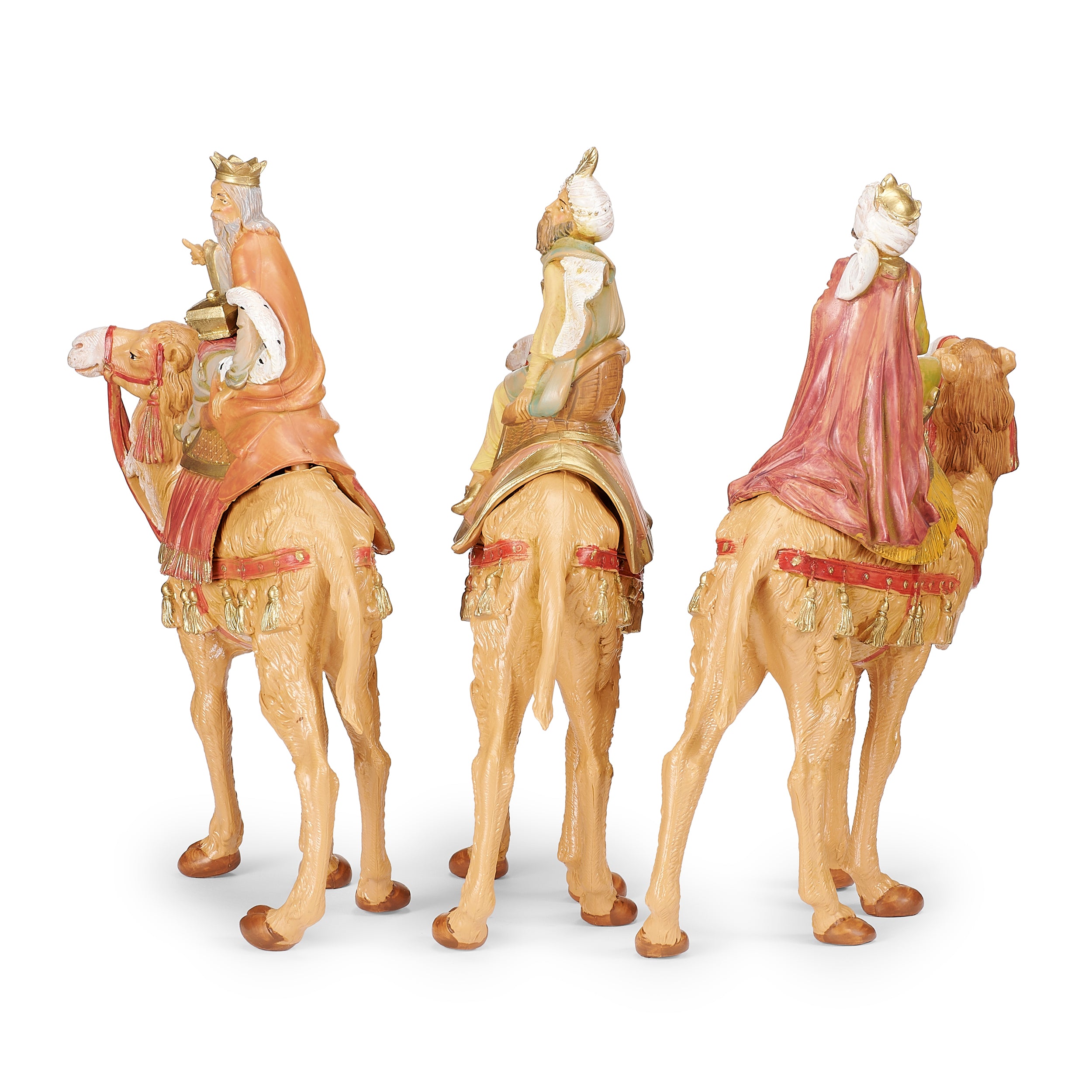 Fontanini Three Kings on Camels - 7.5" Scale