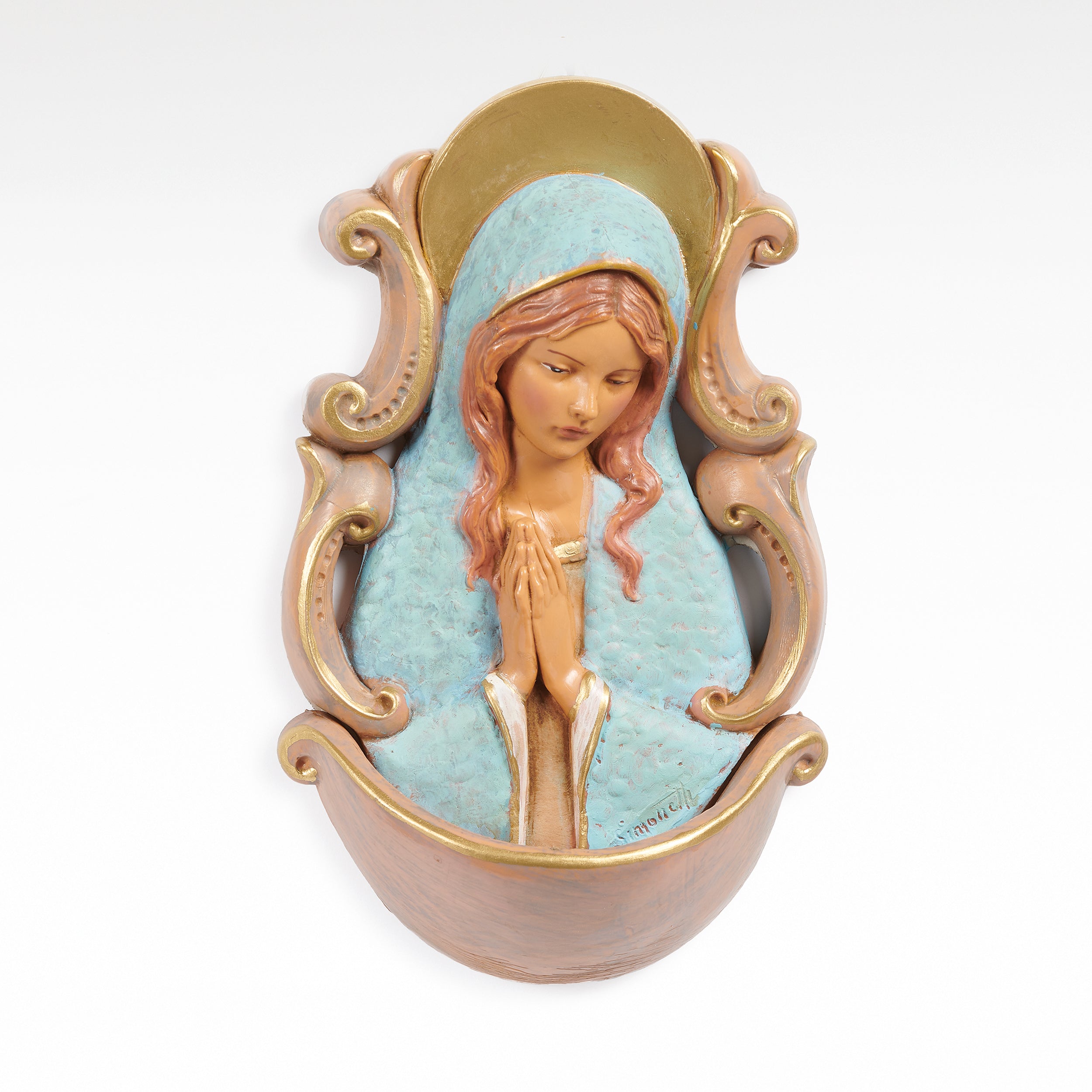 Fontanini Madonna Water Fountain - 5" Scale