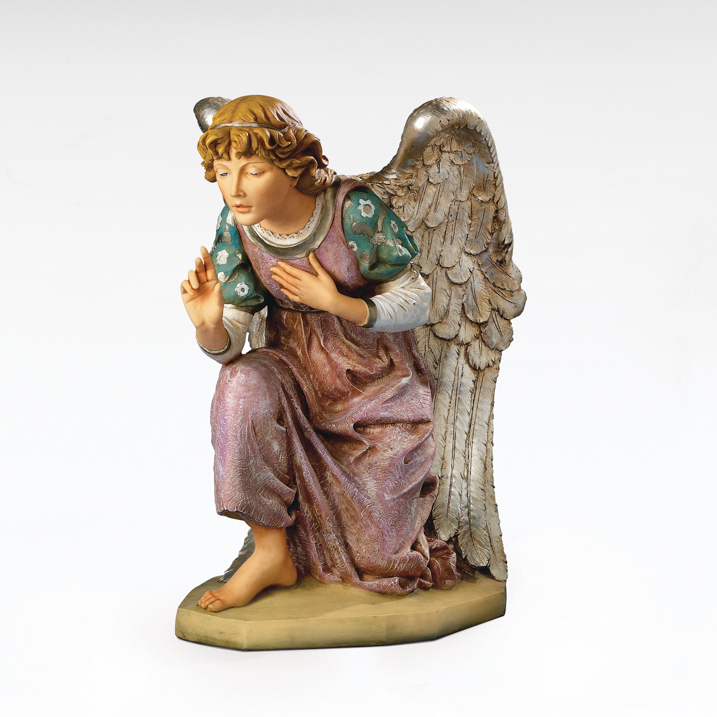 Fontanini The Kneeling Angel Statue - 50" Scale