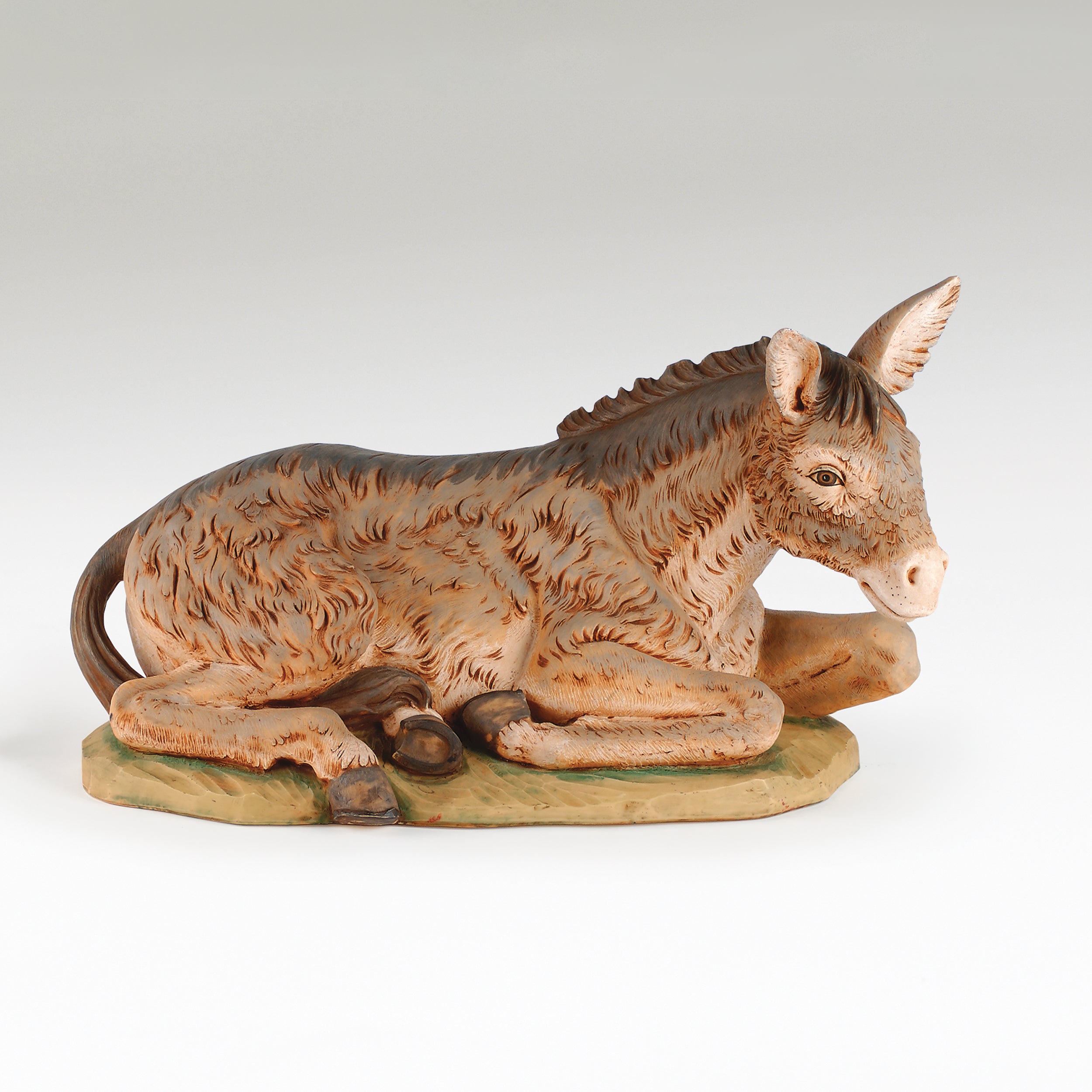 Fontanini Seated Donkey Statue - 50" Scale