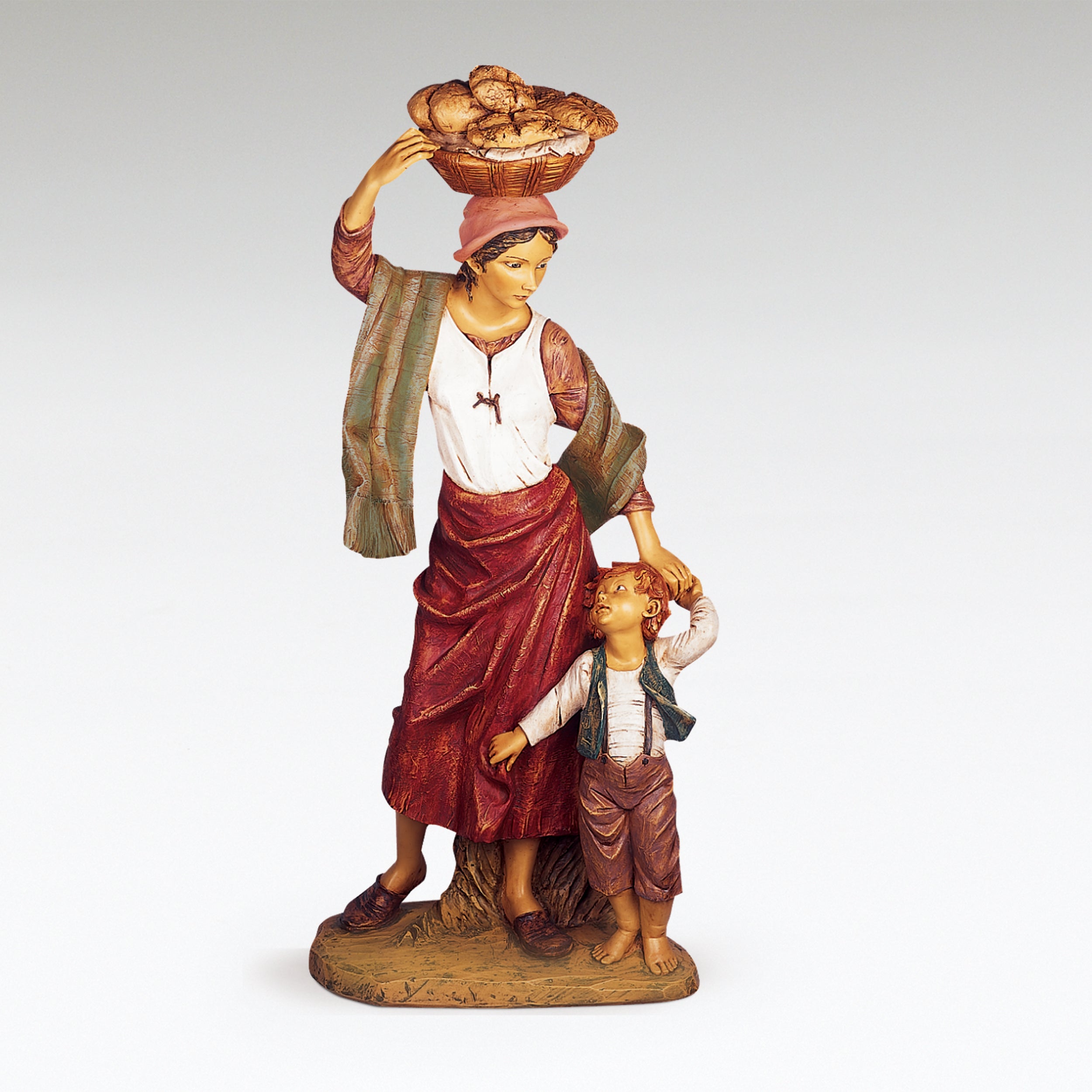 Fontanini Lydia & Son Statue - 50" Scale