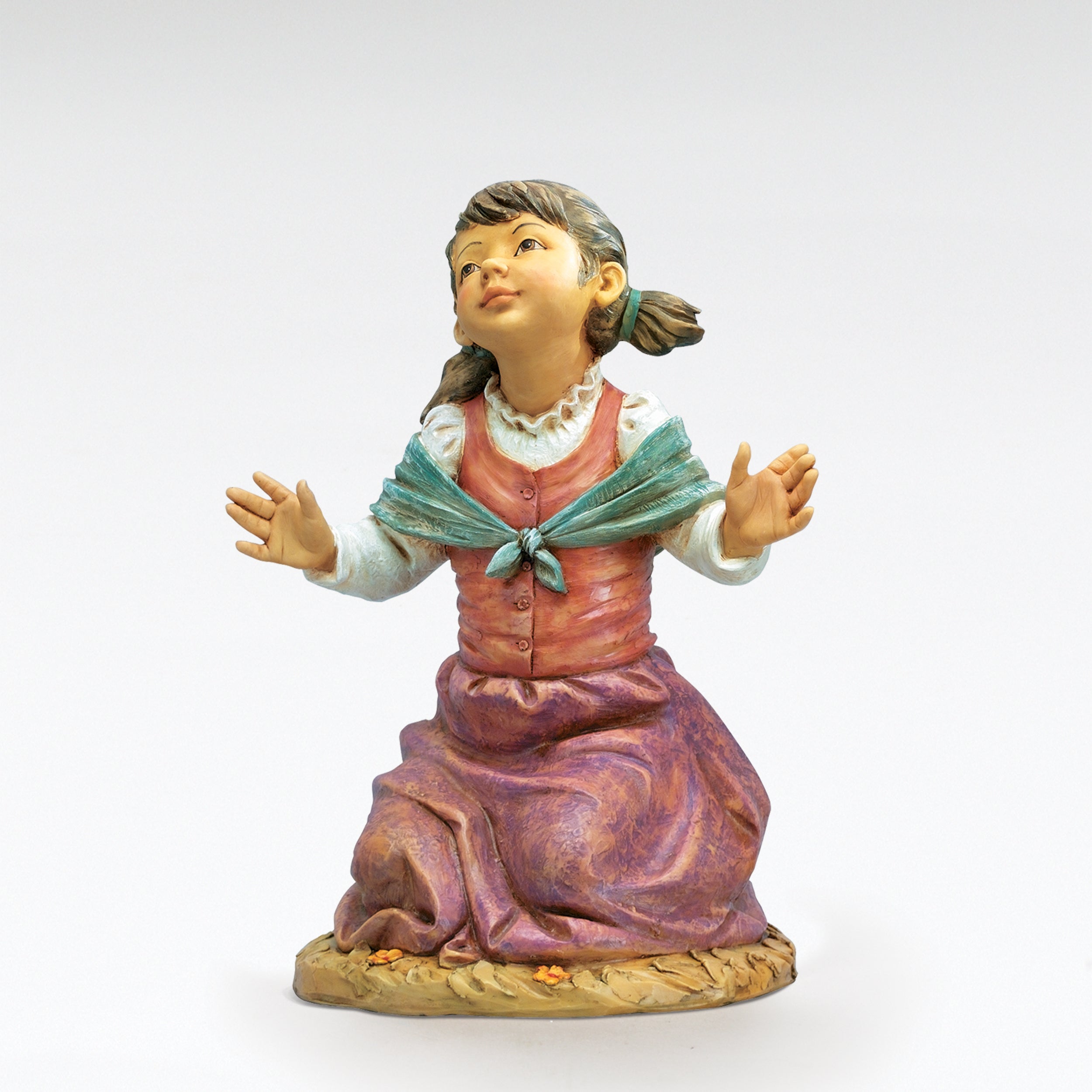 Fontanini Beth the Kneeling Girl Statue - 50" Scale