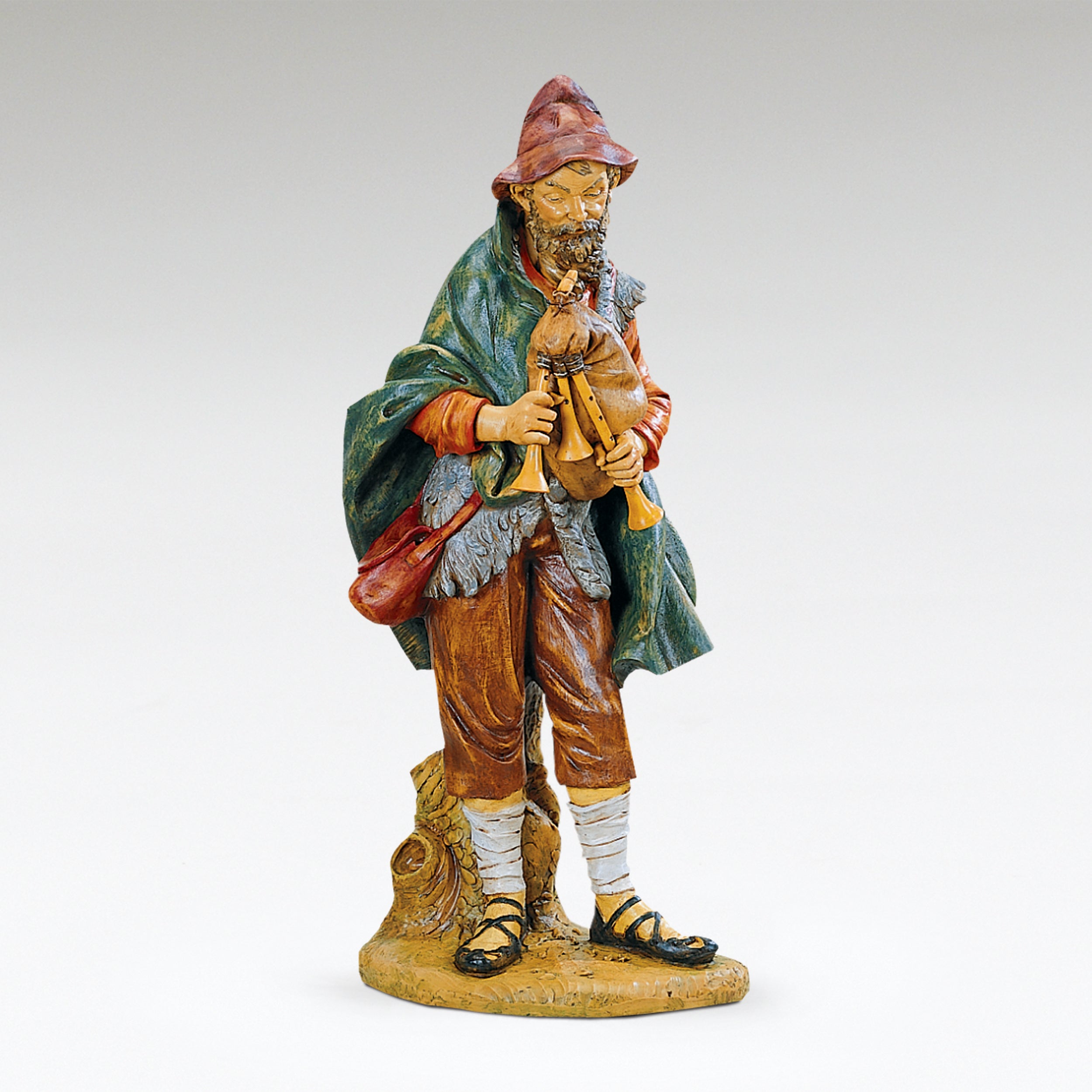 Fontanini Josiah the Bagpiper Statue - 50" Scale