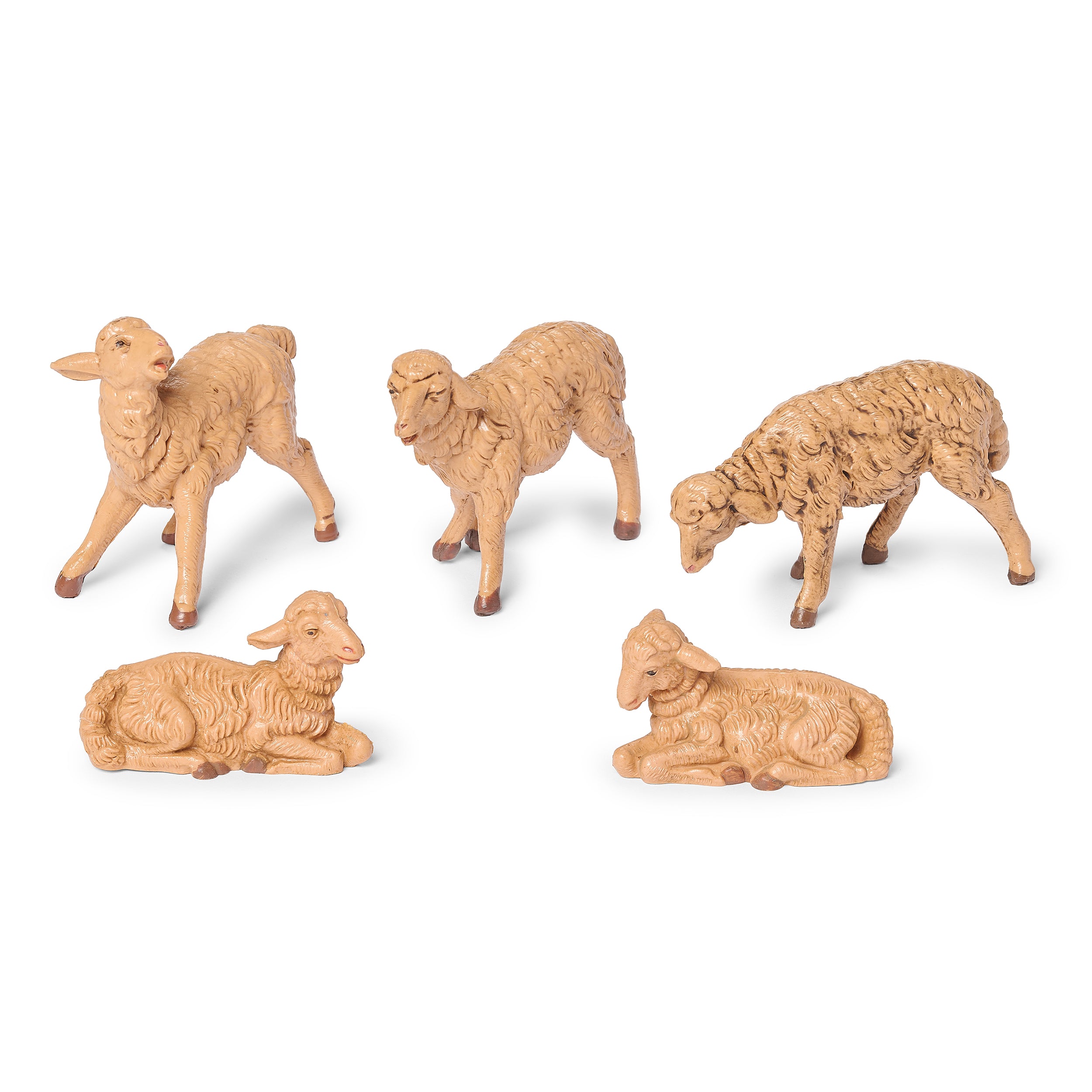 Fontanini Brown Sheep Variety Set - 5" Scale