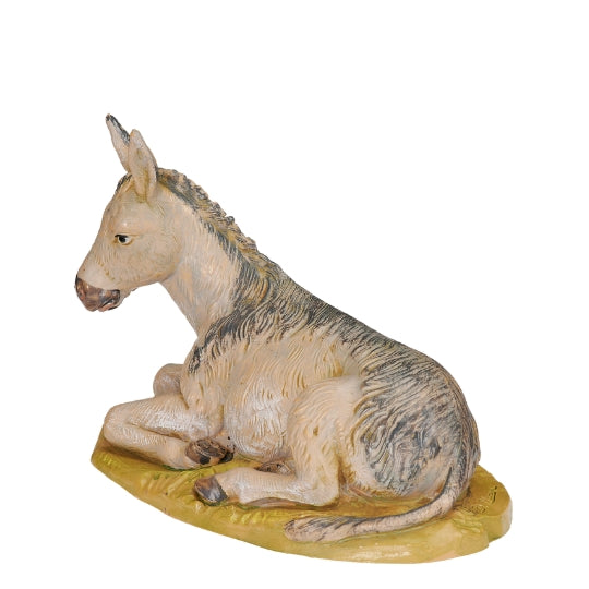 Fontanini Seated Donkey - 7.5" Scale