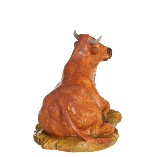 Fontanini Seated Ox - 7.5" Scale
