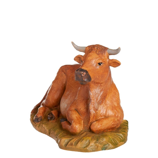 Fontanini Seated Ox - 7.5" Scale