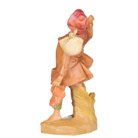 Fontanini Reuben the Traveling Shepherd - 5" Scale