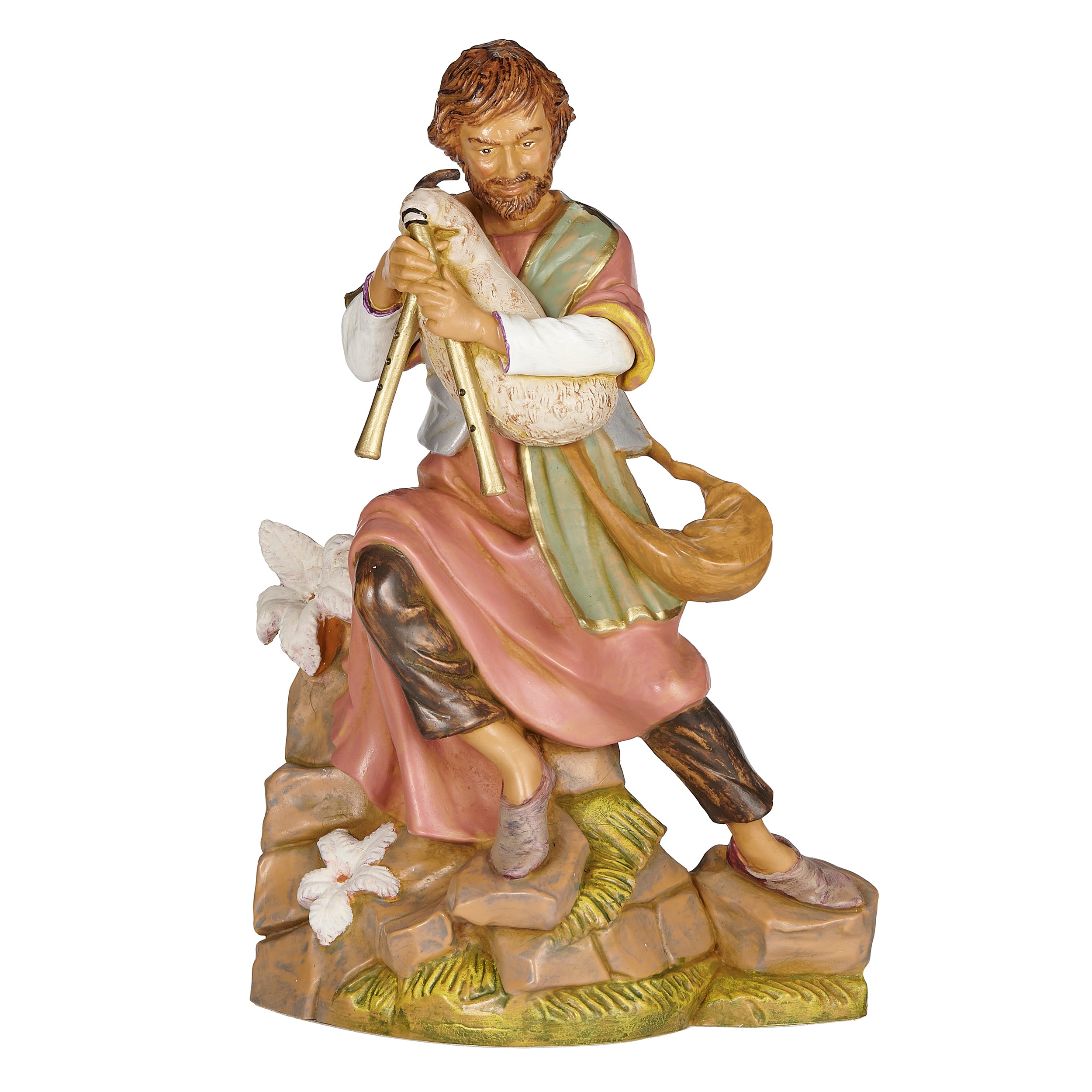 Fontanini Josiah Bagpiper - 12" Scale