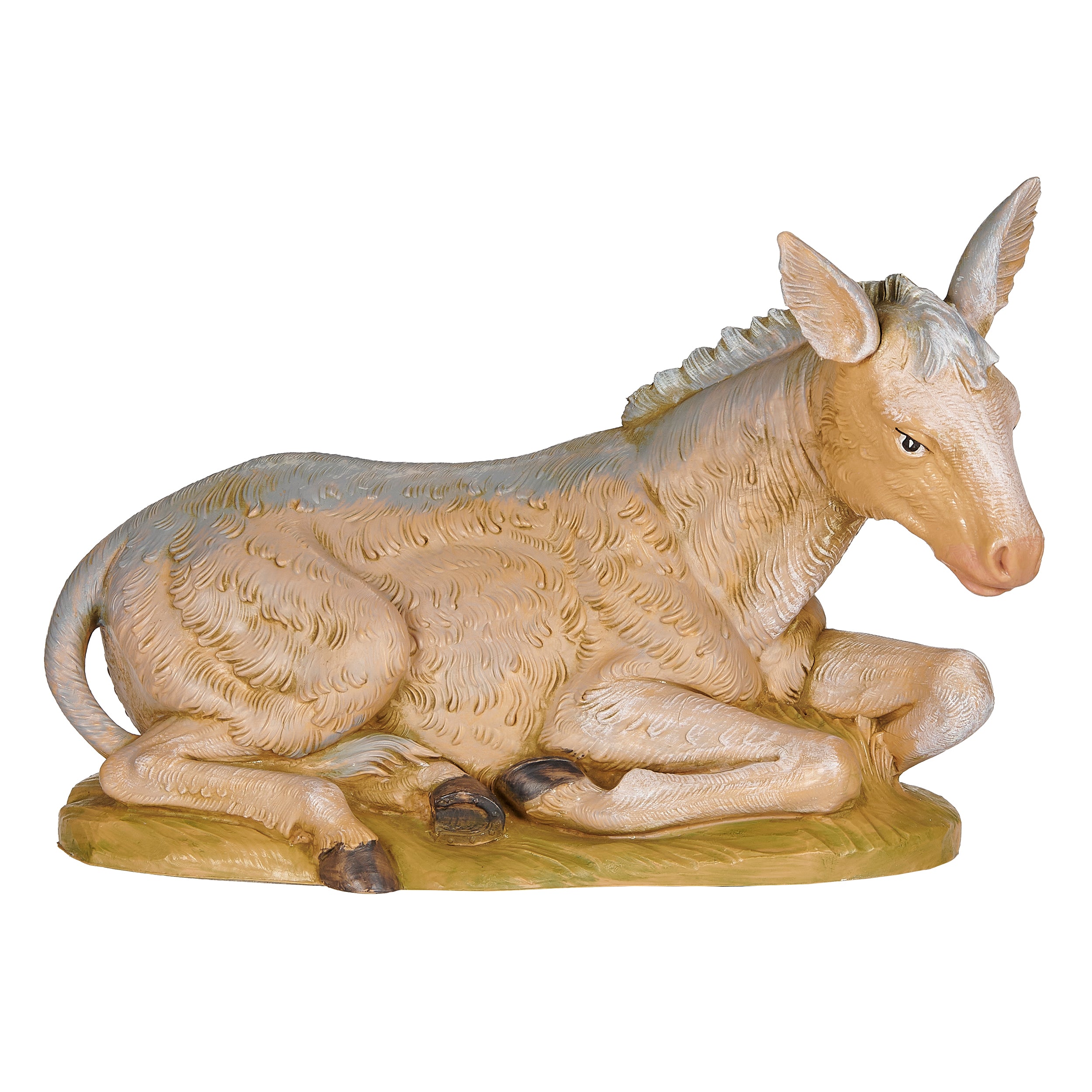 Fontanini Seated Donkey - 12" Scale