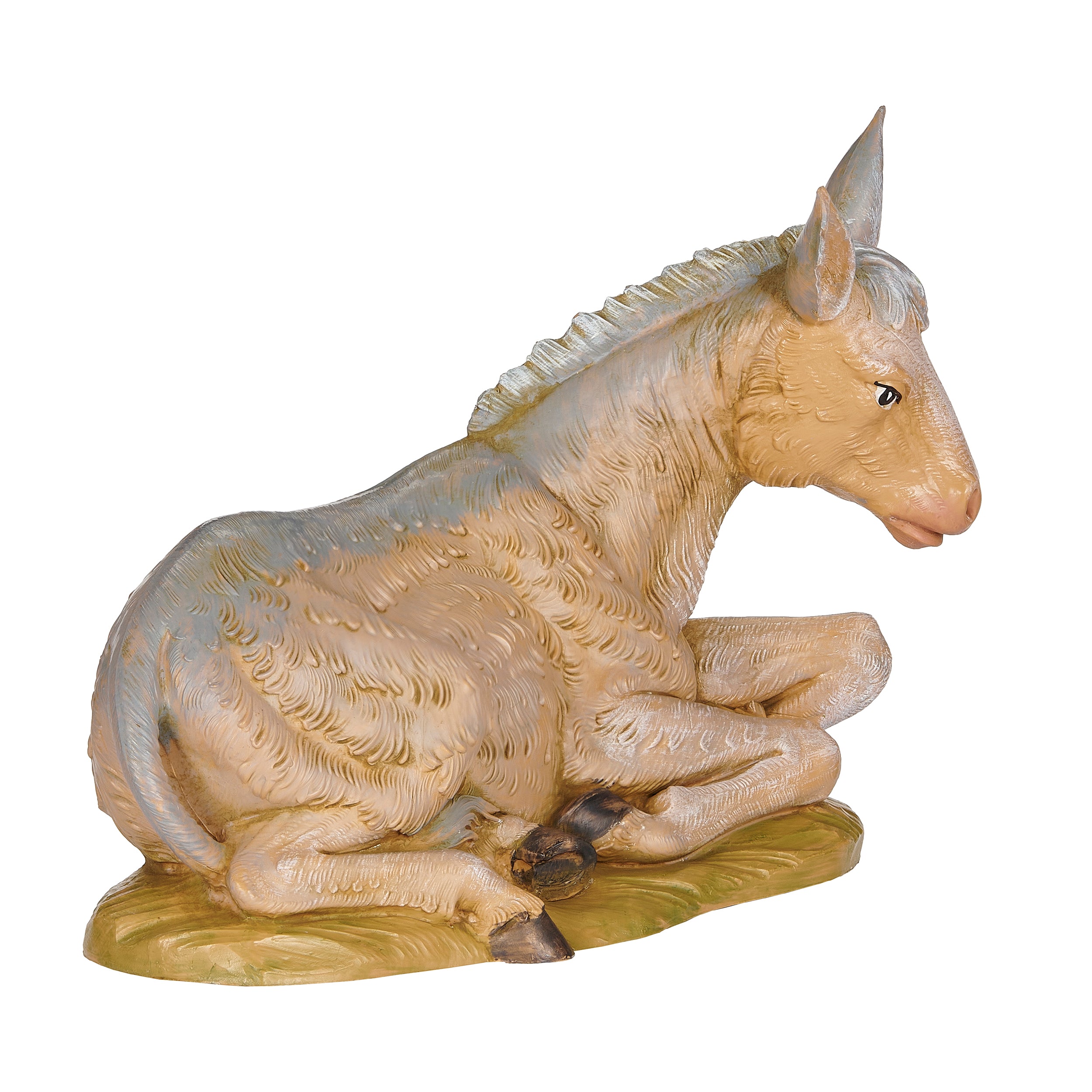 Fontanini Seated Donkey - 12" Scale