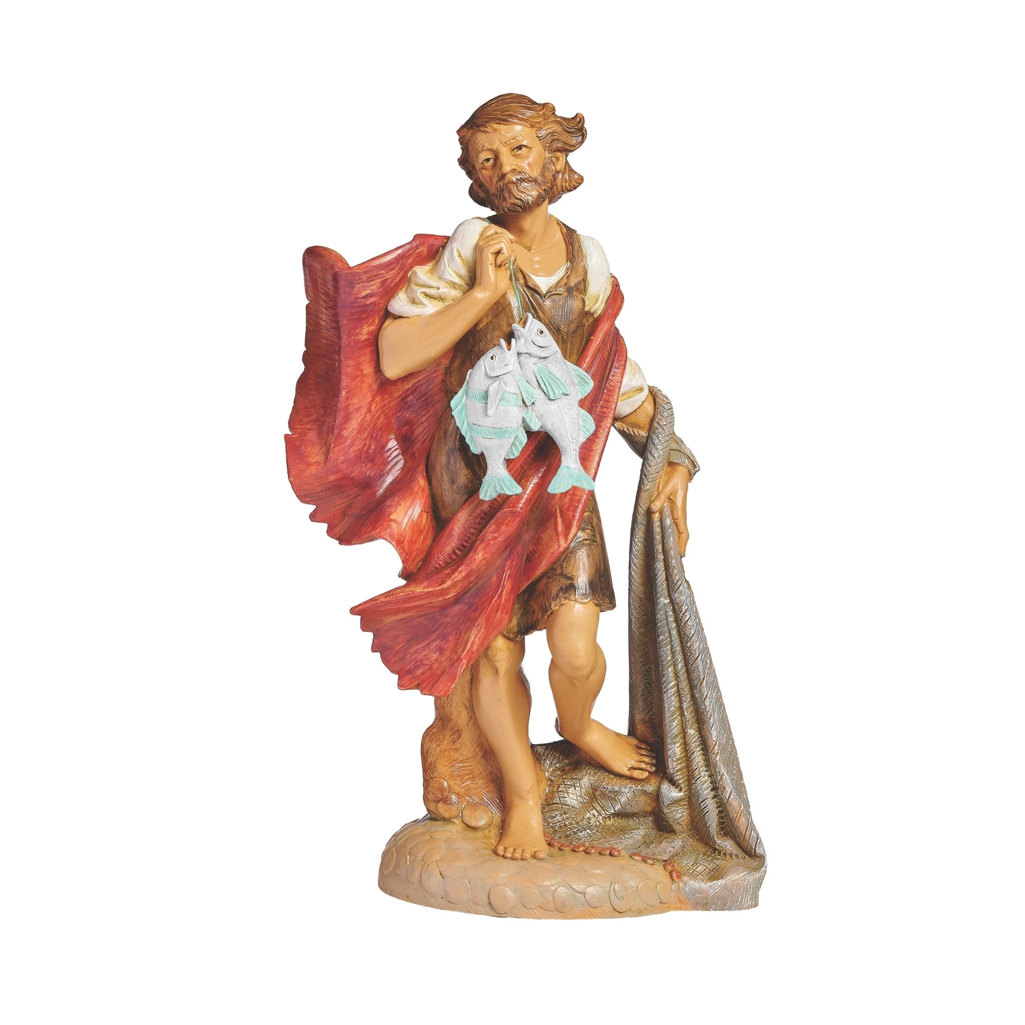 Fontanini Hiram the Fisherman - 12" Scale