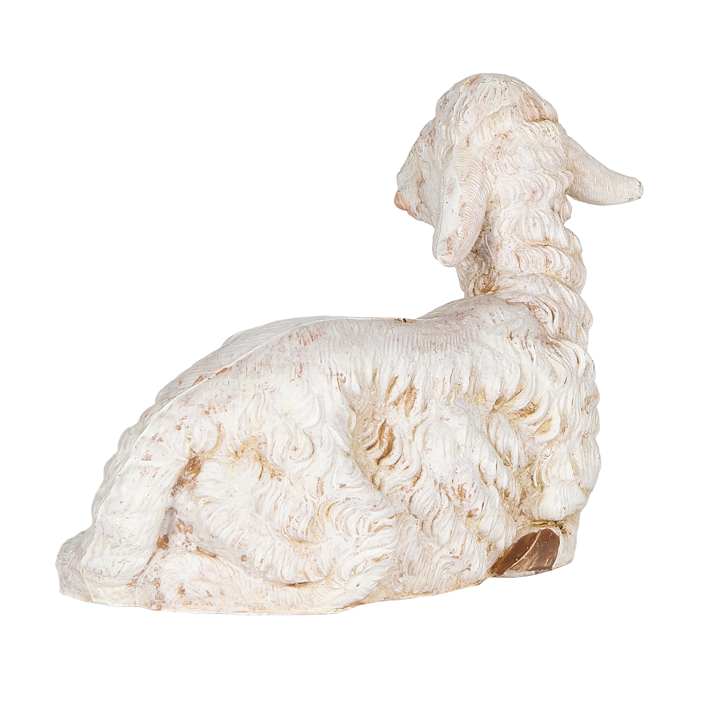 Fontanini Seated White Sheep - 12" Scale
