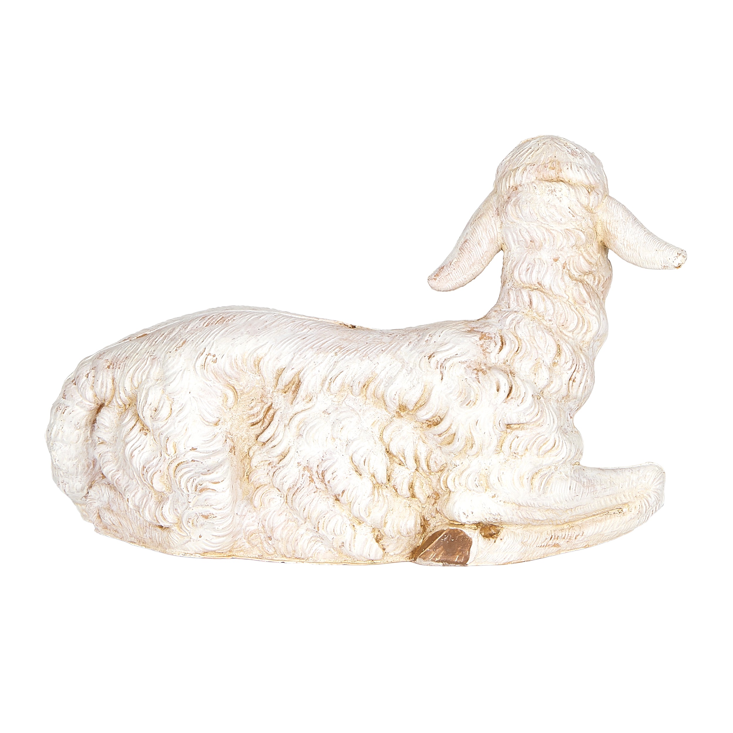 Fontanini Seated White Sheep - 12" Scale